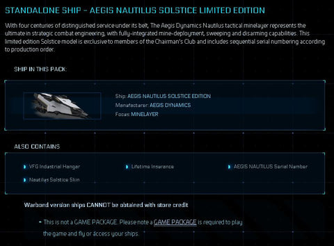 Buy Nautilus Solstice Edition Original Concept With Lti For Star 