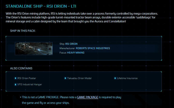 Orion - Original Concept LTI