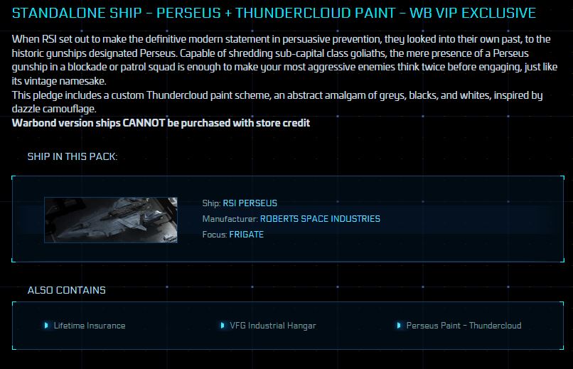 Perseus + Thundercloud Skin - Original Concept LTI