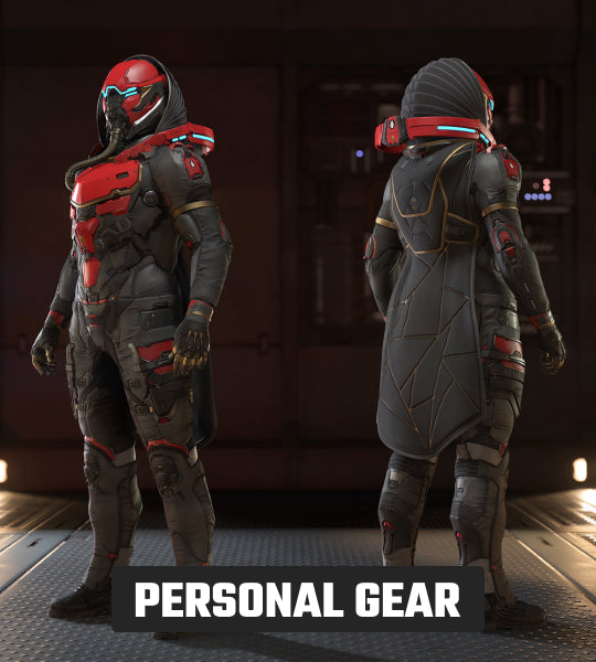 Quirinus Tech Artimex “Red Alert” Armor