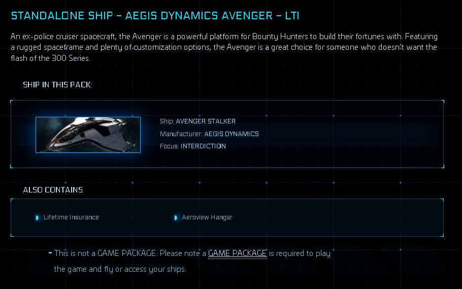 Avenger Stalker - Original Concept LTI