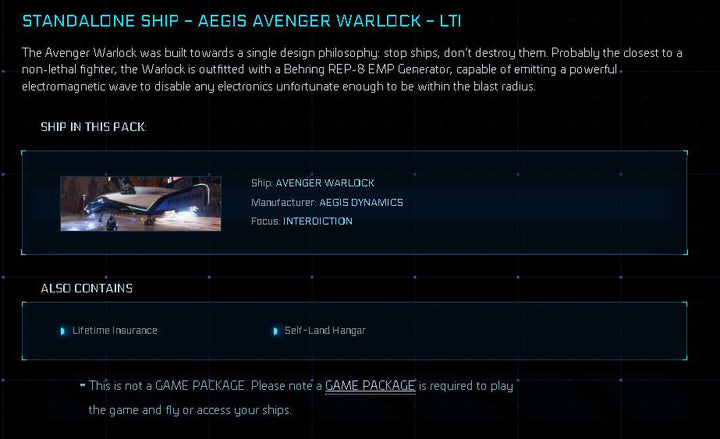 Avenger Warlock - Original Concept LTI