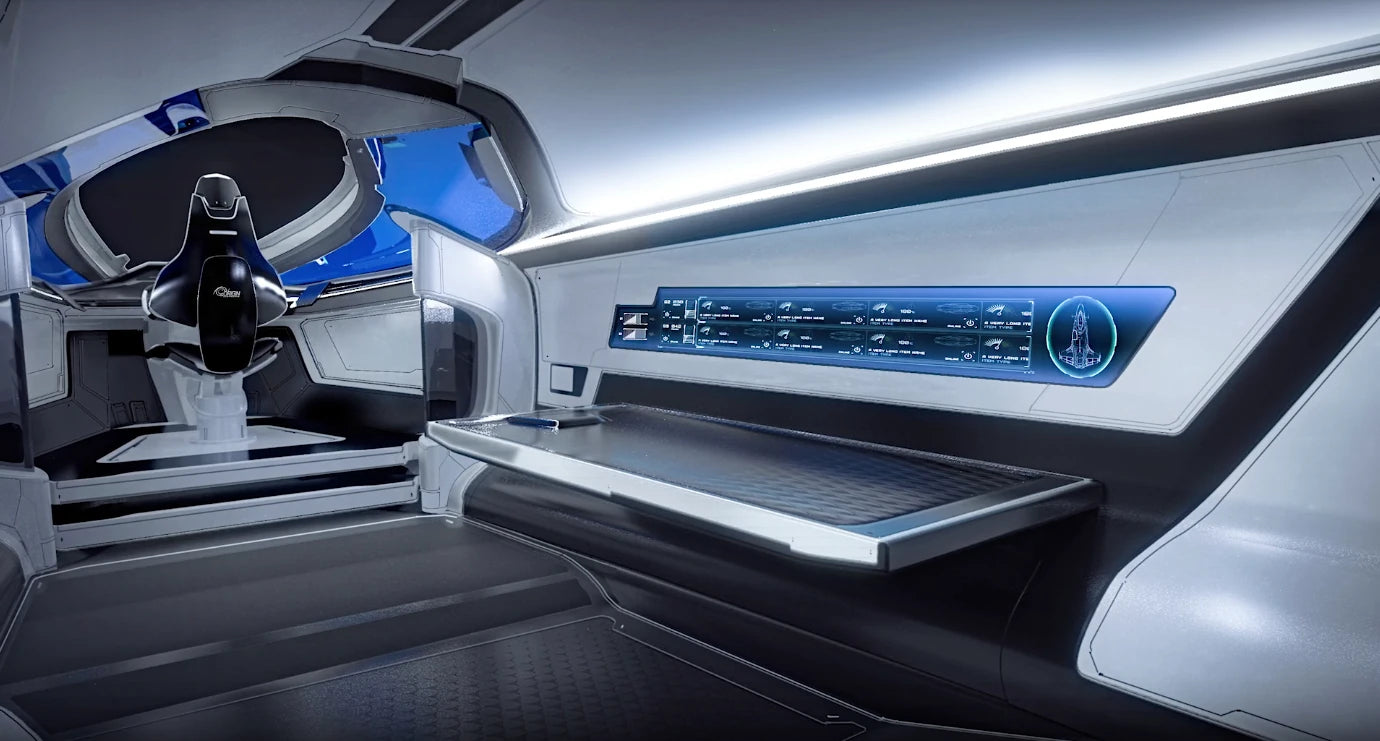 100i - Interior Concept of the 100i in Star Citizen