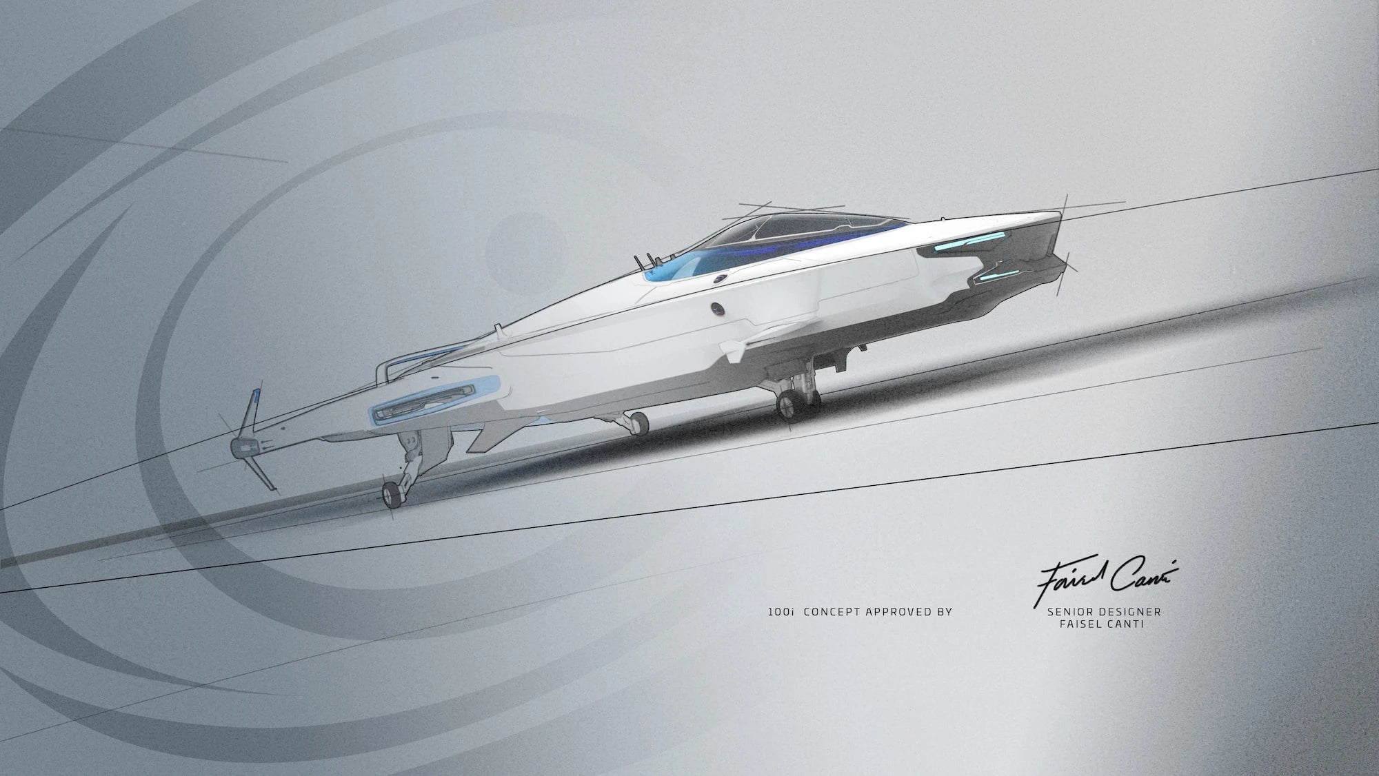100i - The concept art of 100i in Star Citizen