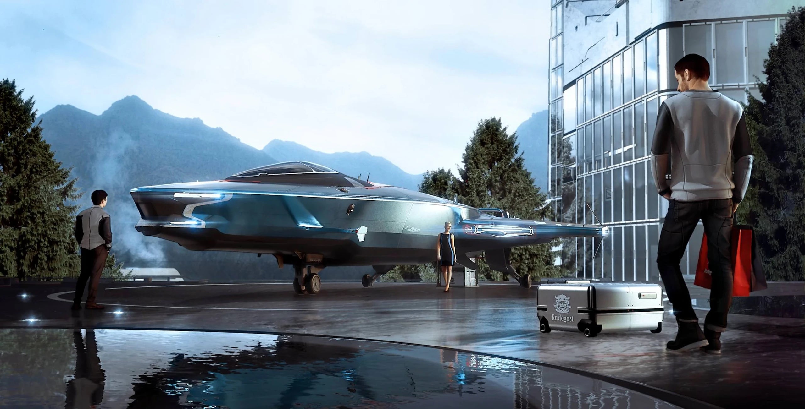 135c - Origin 135c in Star Citizen