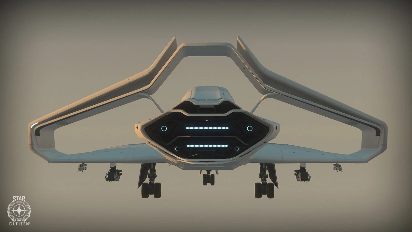 300i - Rear view of the 300i in Star Citizen