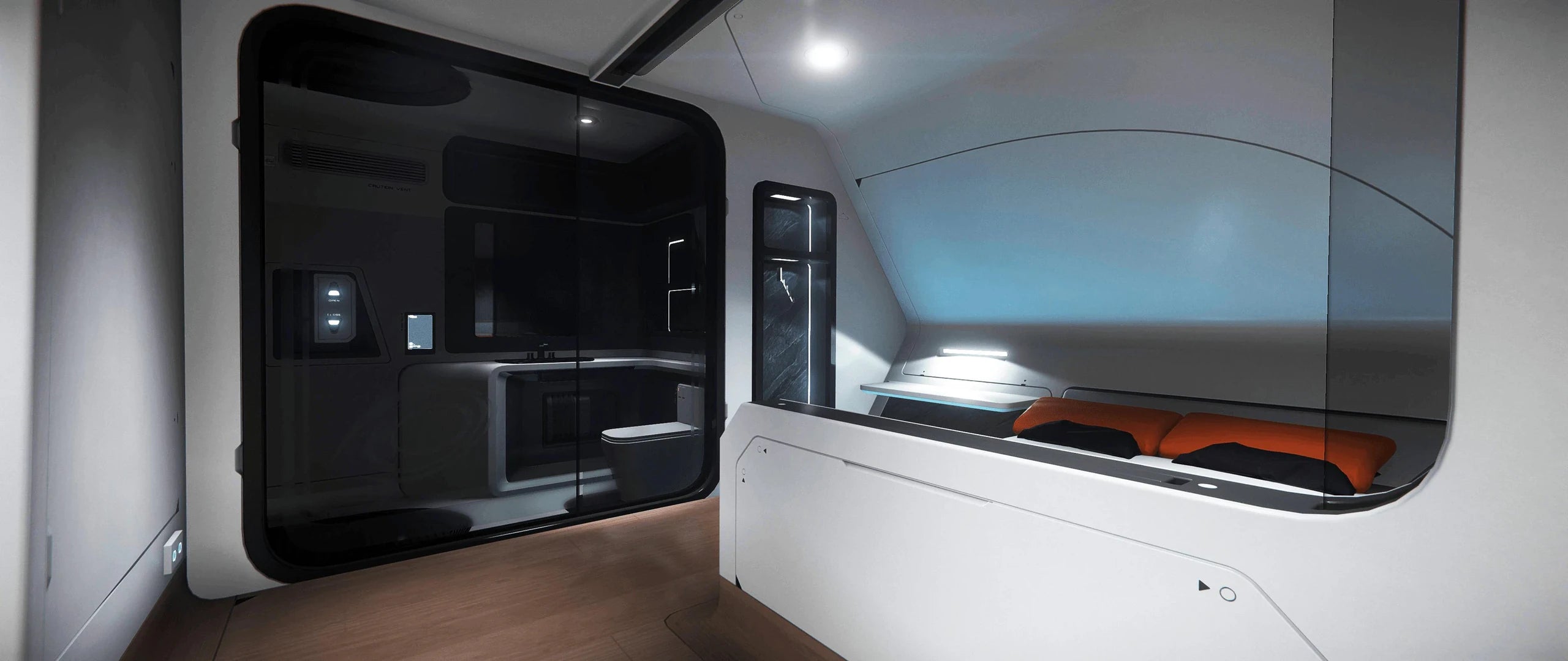 600i Touring - Guest Room Interior in Star Citizen