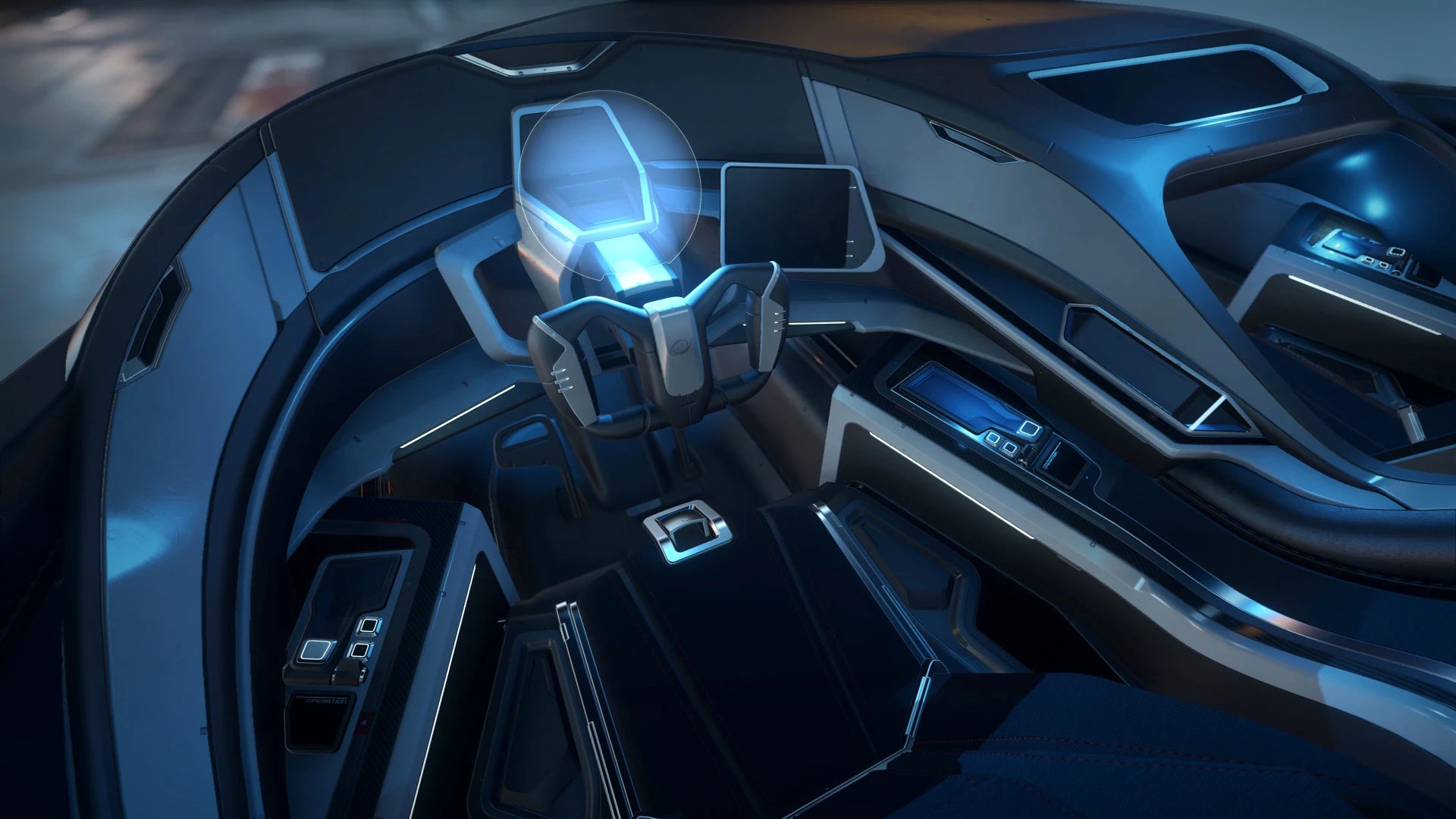 85x - Ship 85x cockpit in Star Citizen
