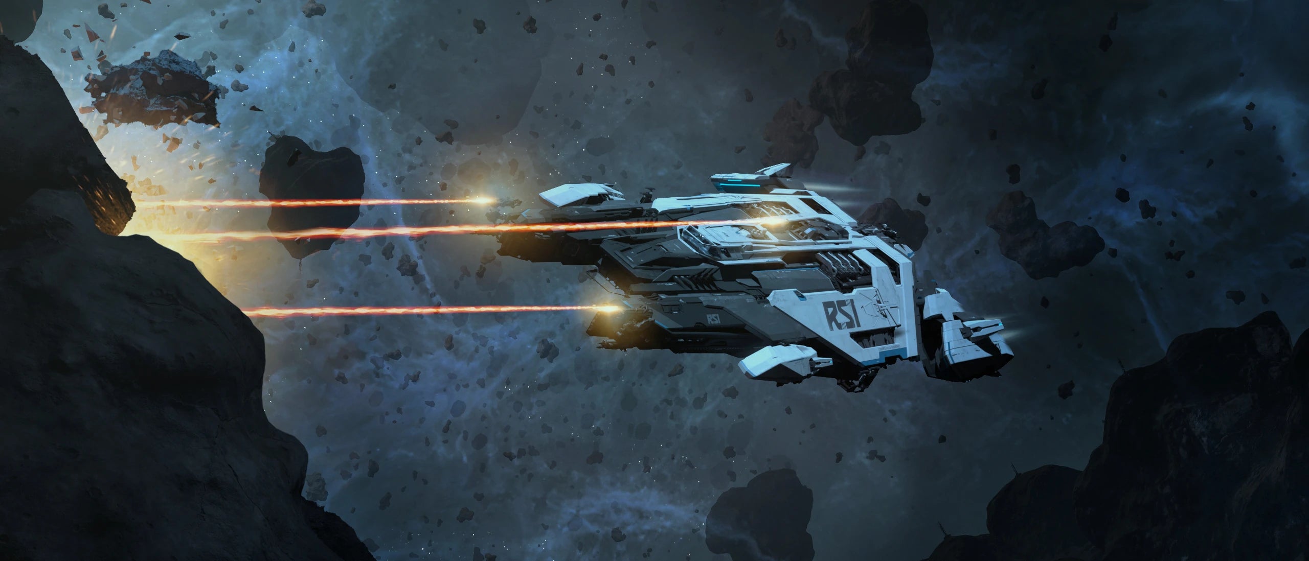 Arrastra - mining asteroid space in Star Citizen