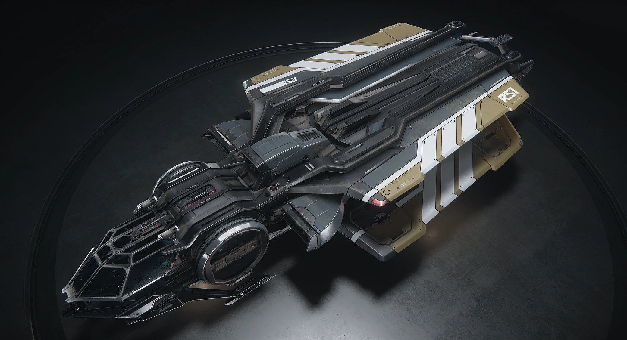 Aurora CL - in black room - Isometric in Star Citizen