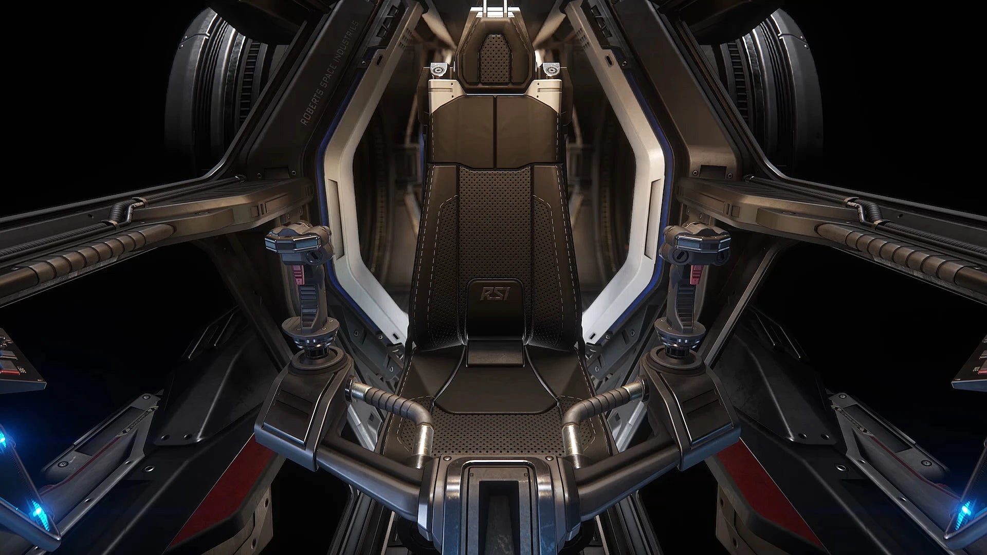 Aurora MR - cockpit and seat in Star Citizen