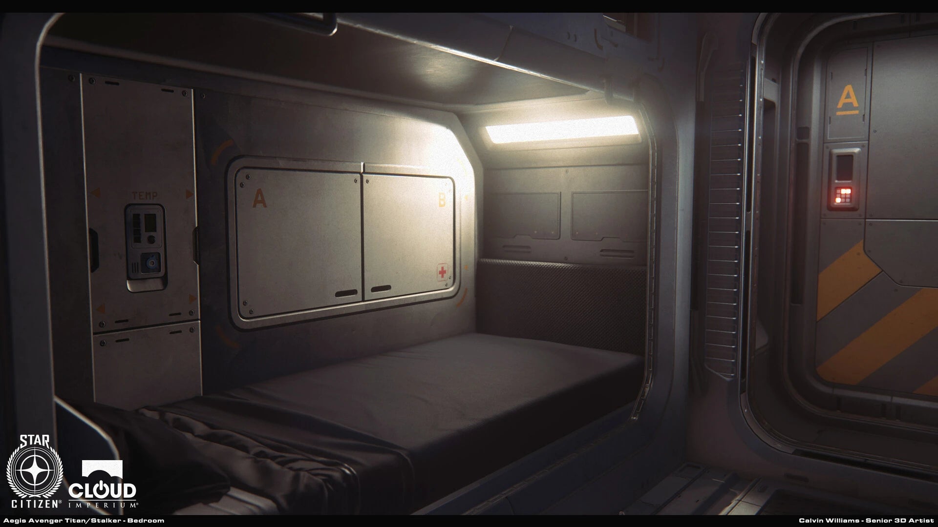Avenger Titan - Calvin Williams - Avenger bedroom 3