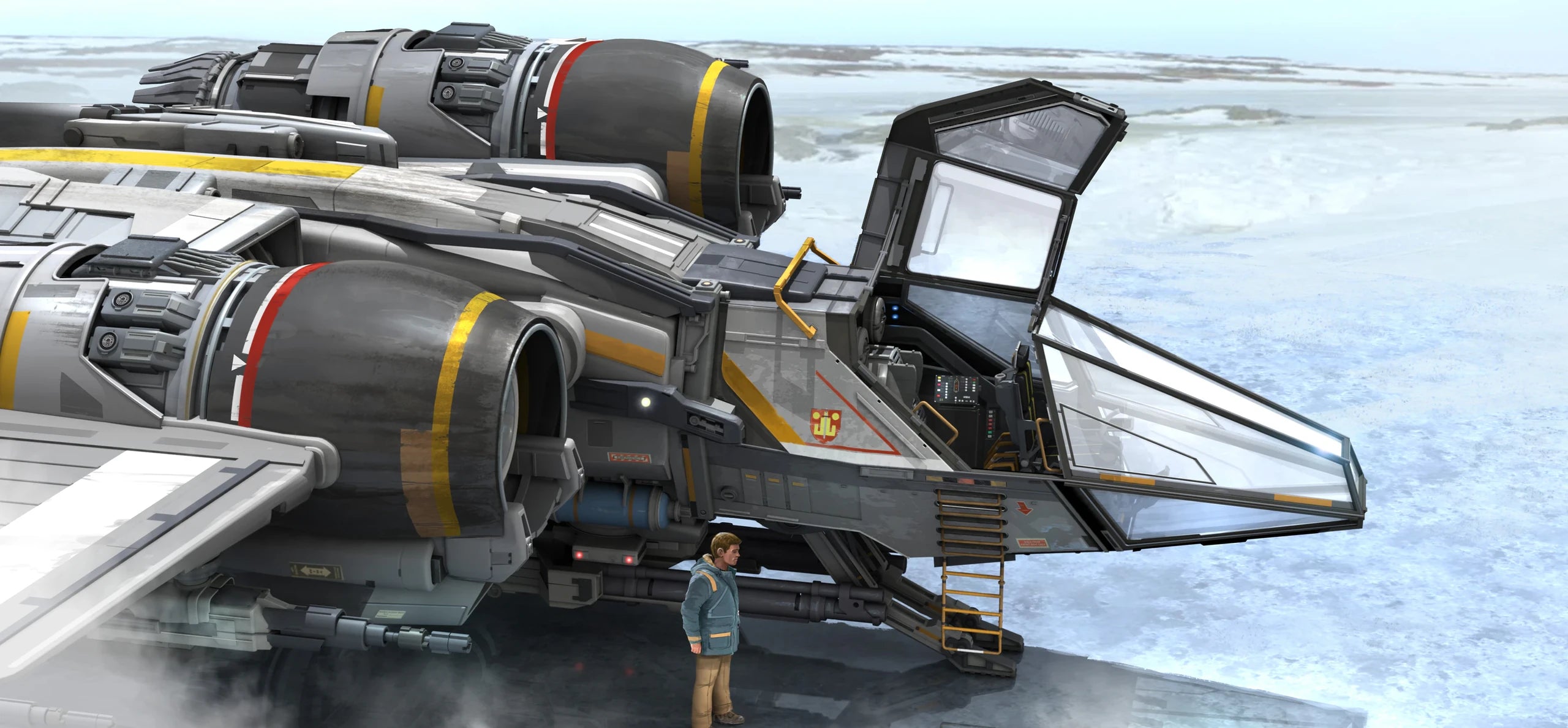Buccaneer - open cockpit in Star Citizen