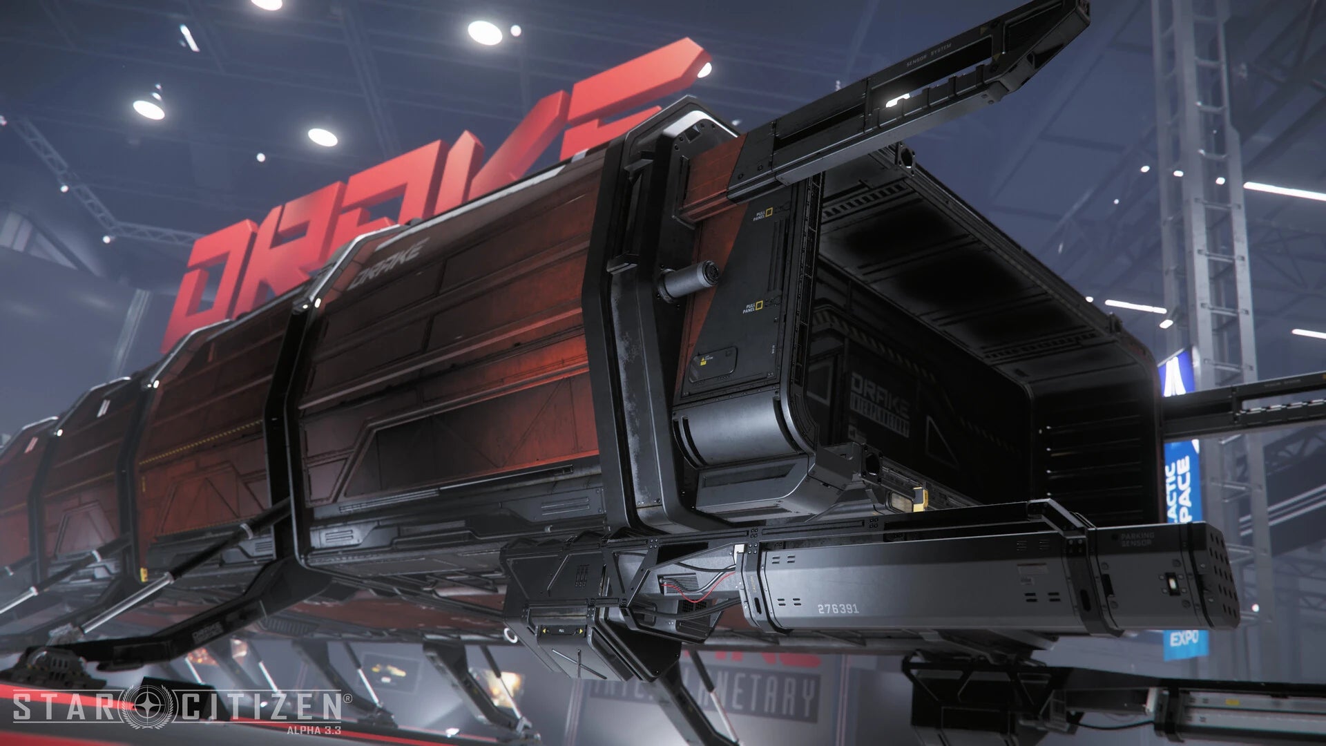 Caterpillar - in 2948 Expo - Front Starboard in Star Citizen