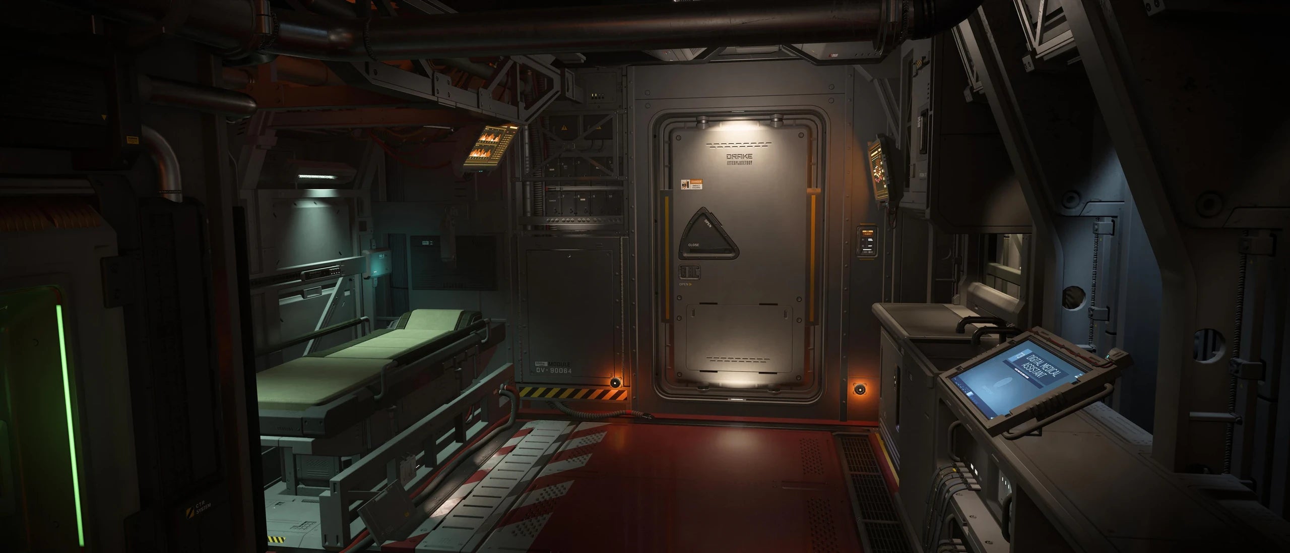 Clipper - medical bed in Star Citizen