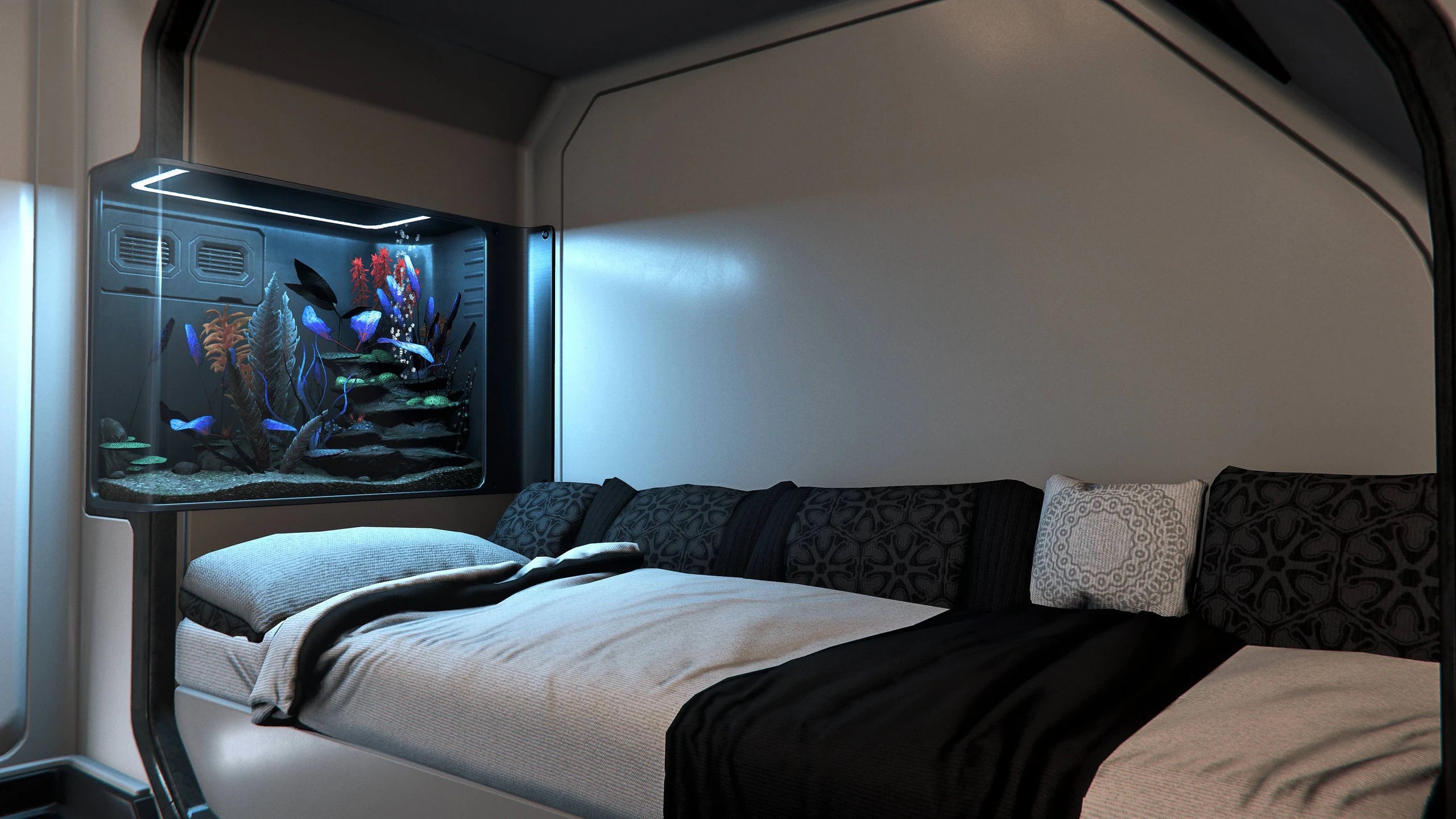Constellation Phoenix - Passenger quarters on the Constellation Phoenix in Star Citizen