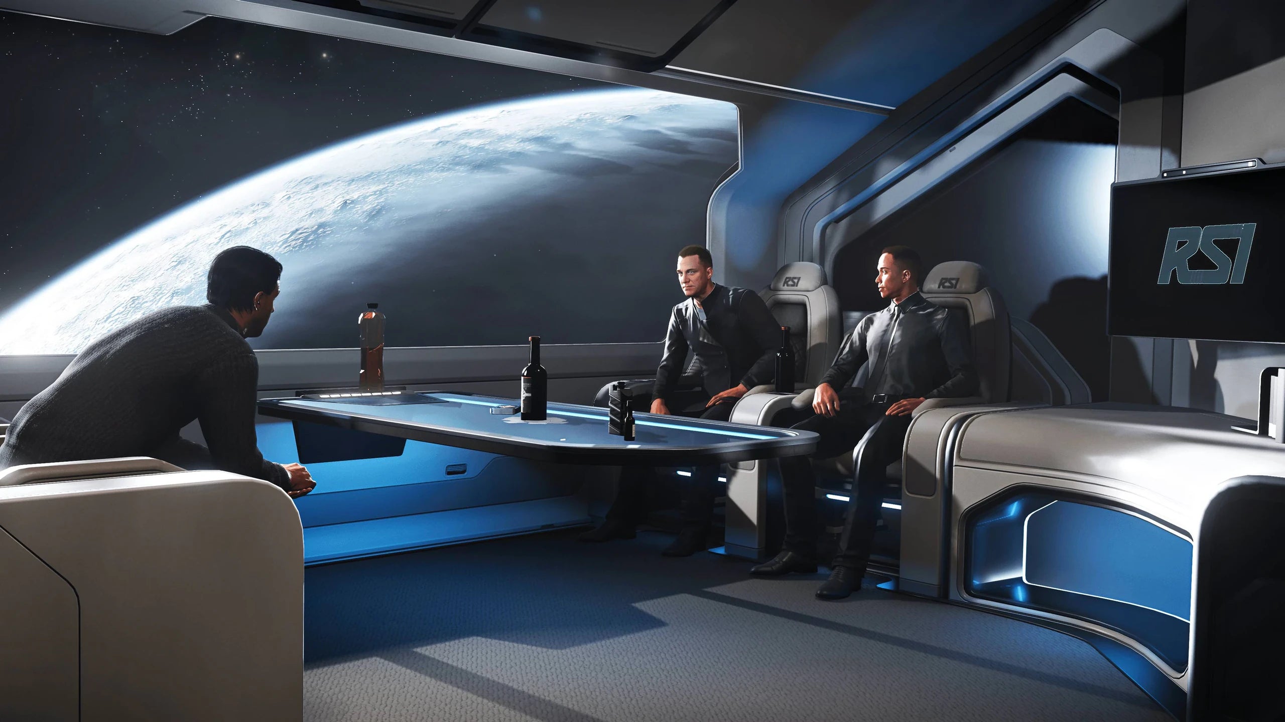 Constellation Phoenix - Passenger seats on the Constellation Phoenix in Star Citizen