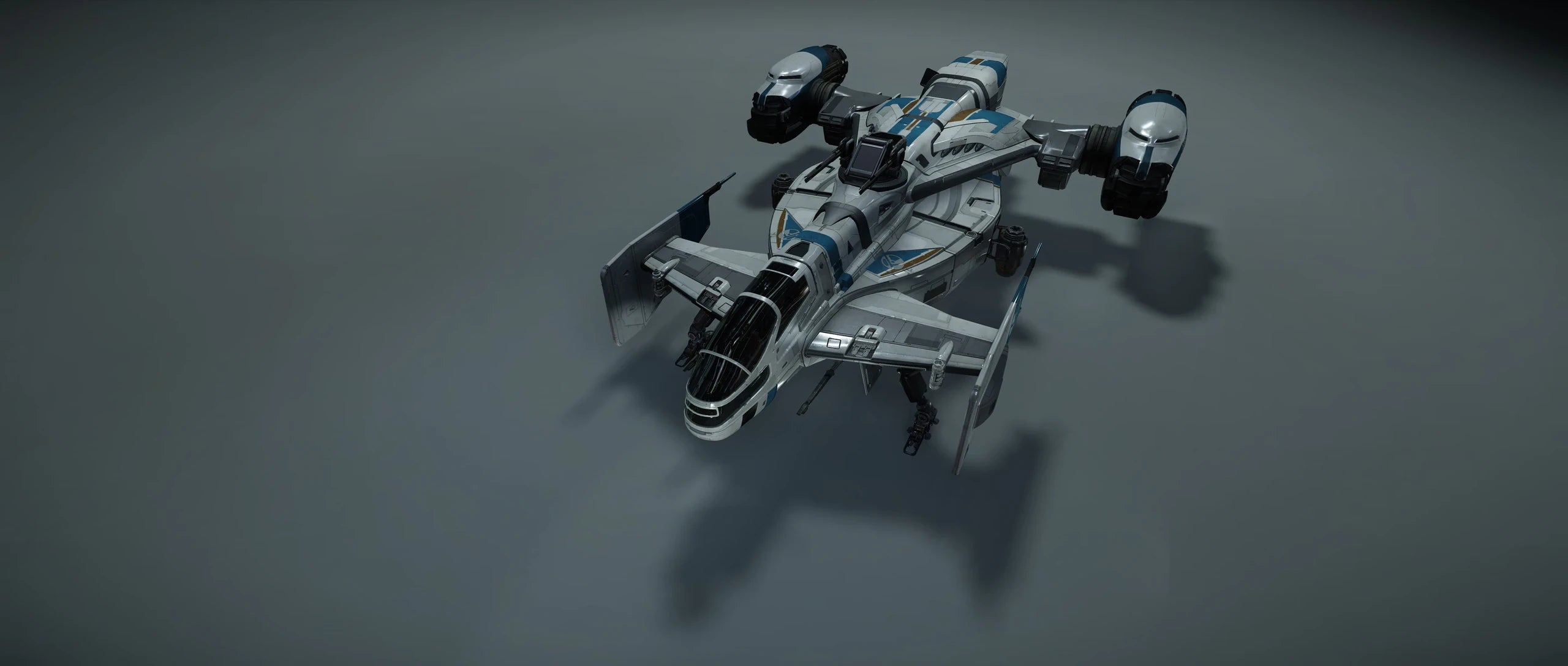 Cutlass Blue - The store render of Drake Cutlass Blue in Star Citizen