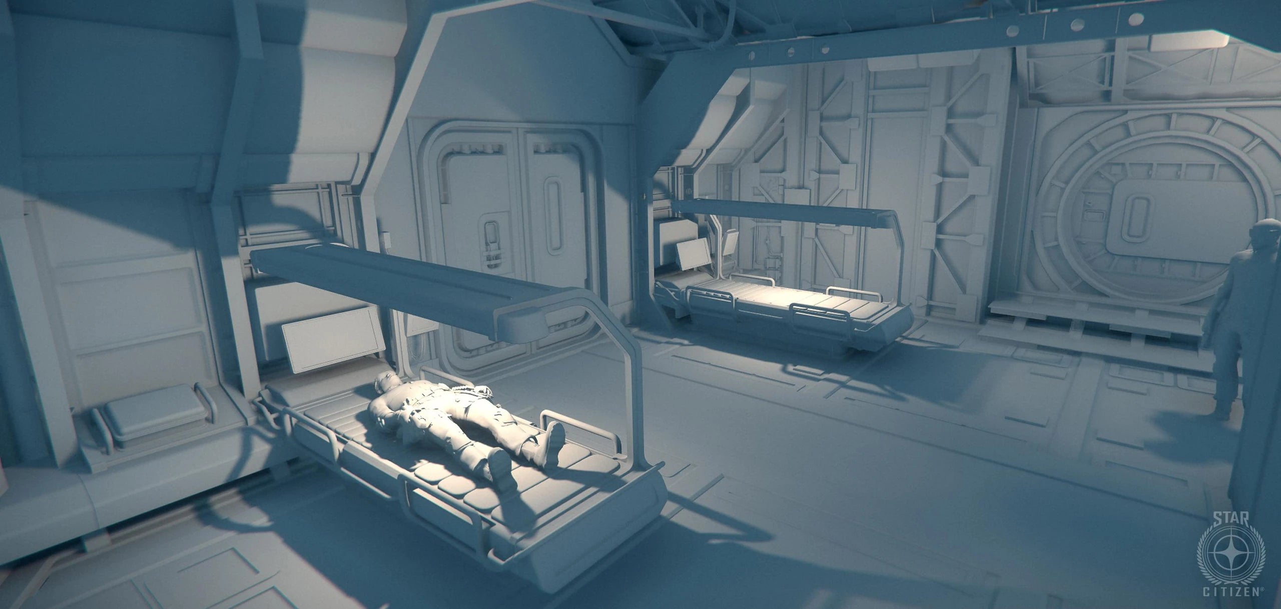 Cutlass Red - Interior Greybox in Star Citizen