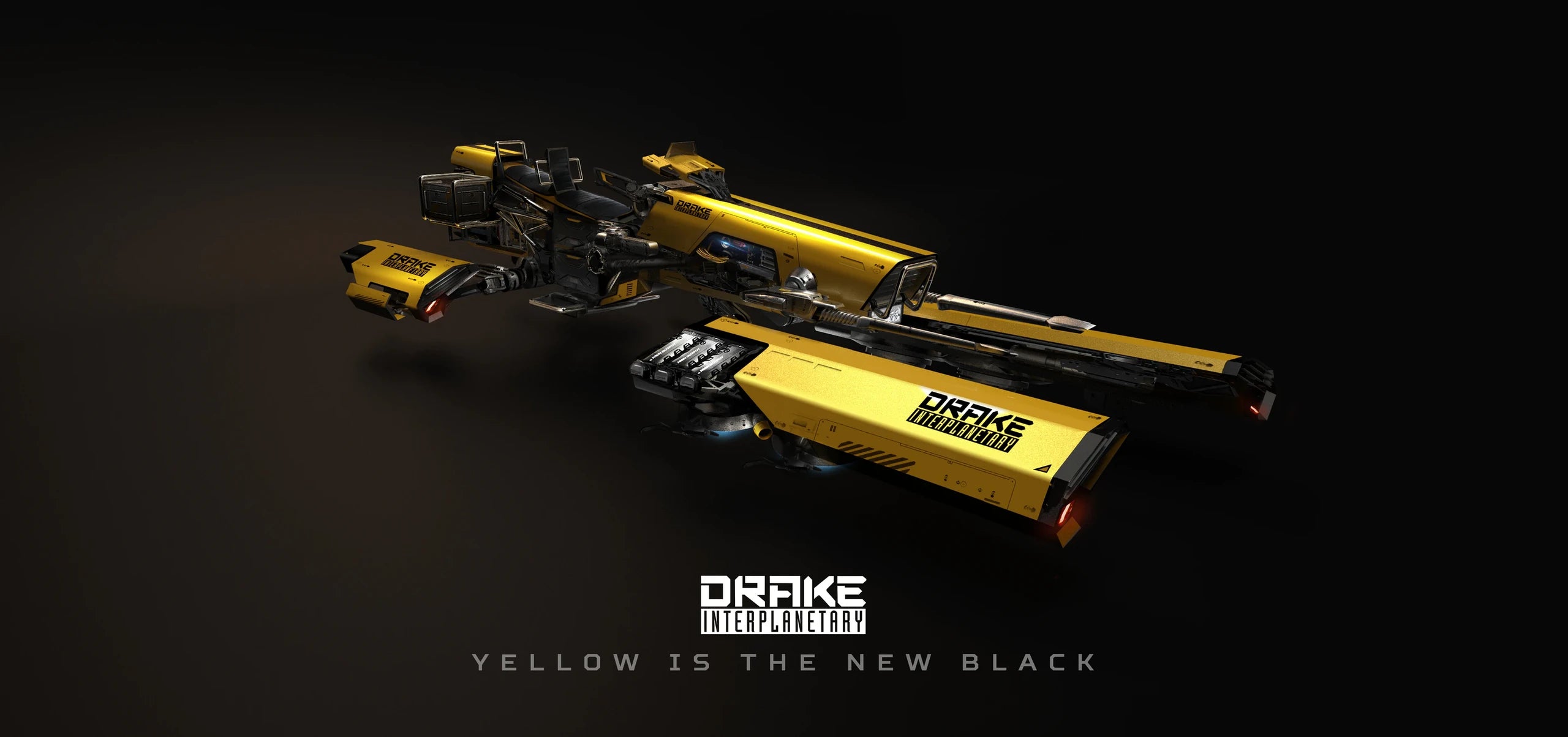 Dragonfly Yellowjacket - Drake Dragonfly in Star Citizen
