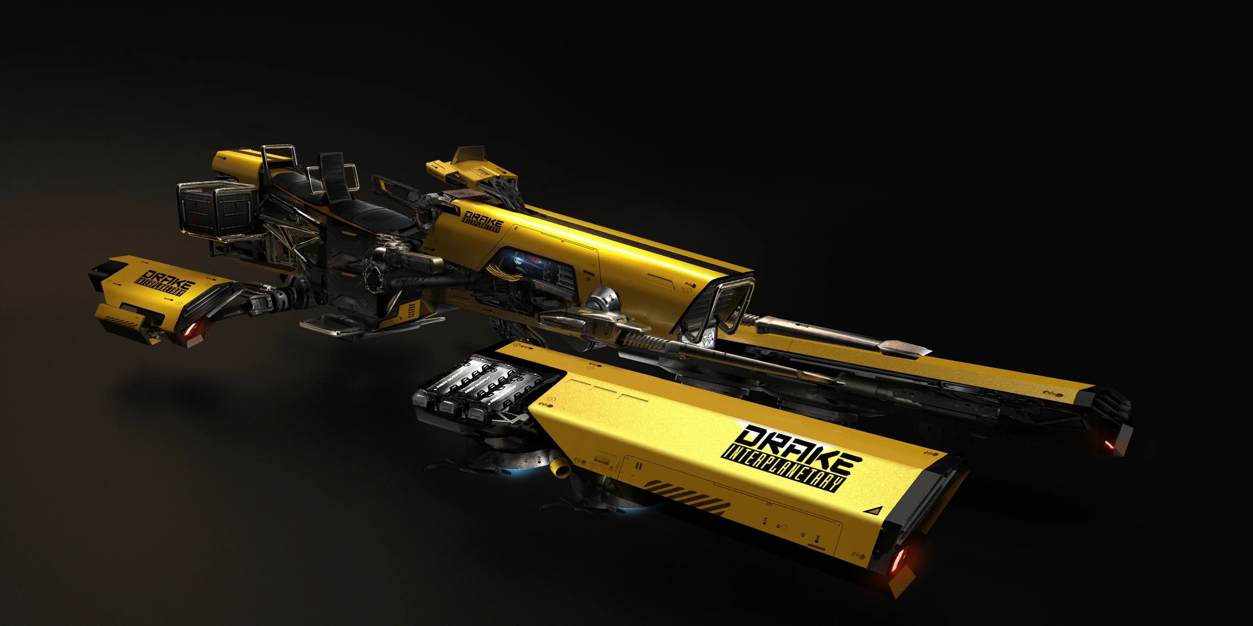 Dragonfly Yellowjacket - Dragonfly-Left in Star Citizen