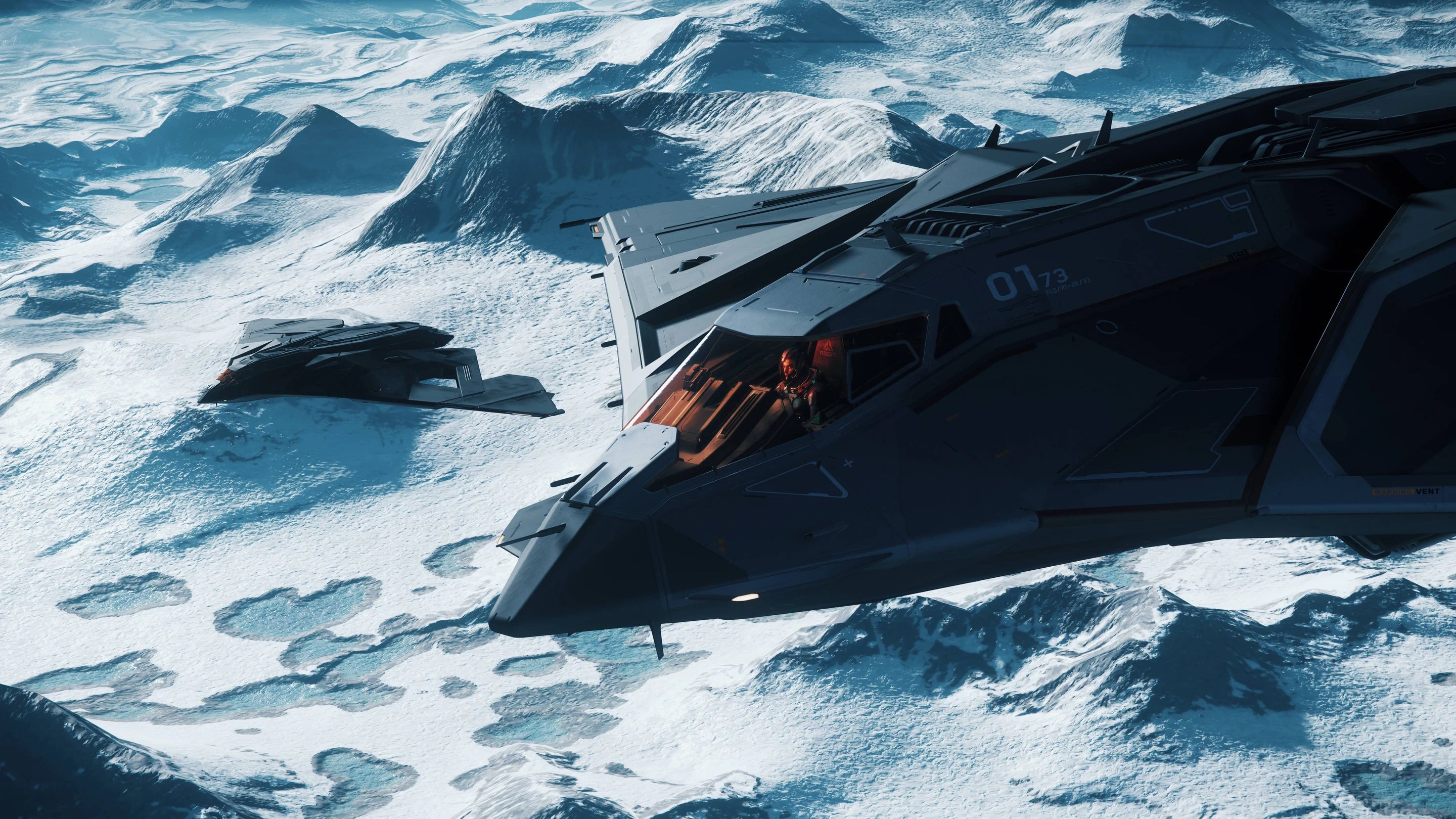 Eclipse x2 in formation over Yela