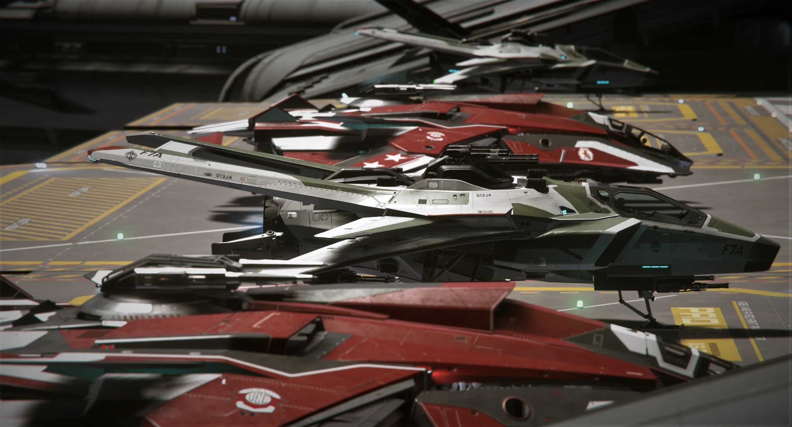 F7A Hornet MK II - Invictus Launch Week Invictus Fleet landed, F7A Hornet and F8A Lightning in Star Citizen