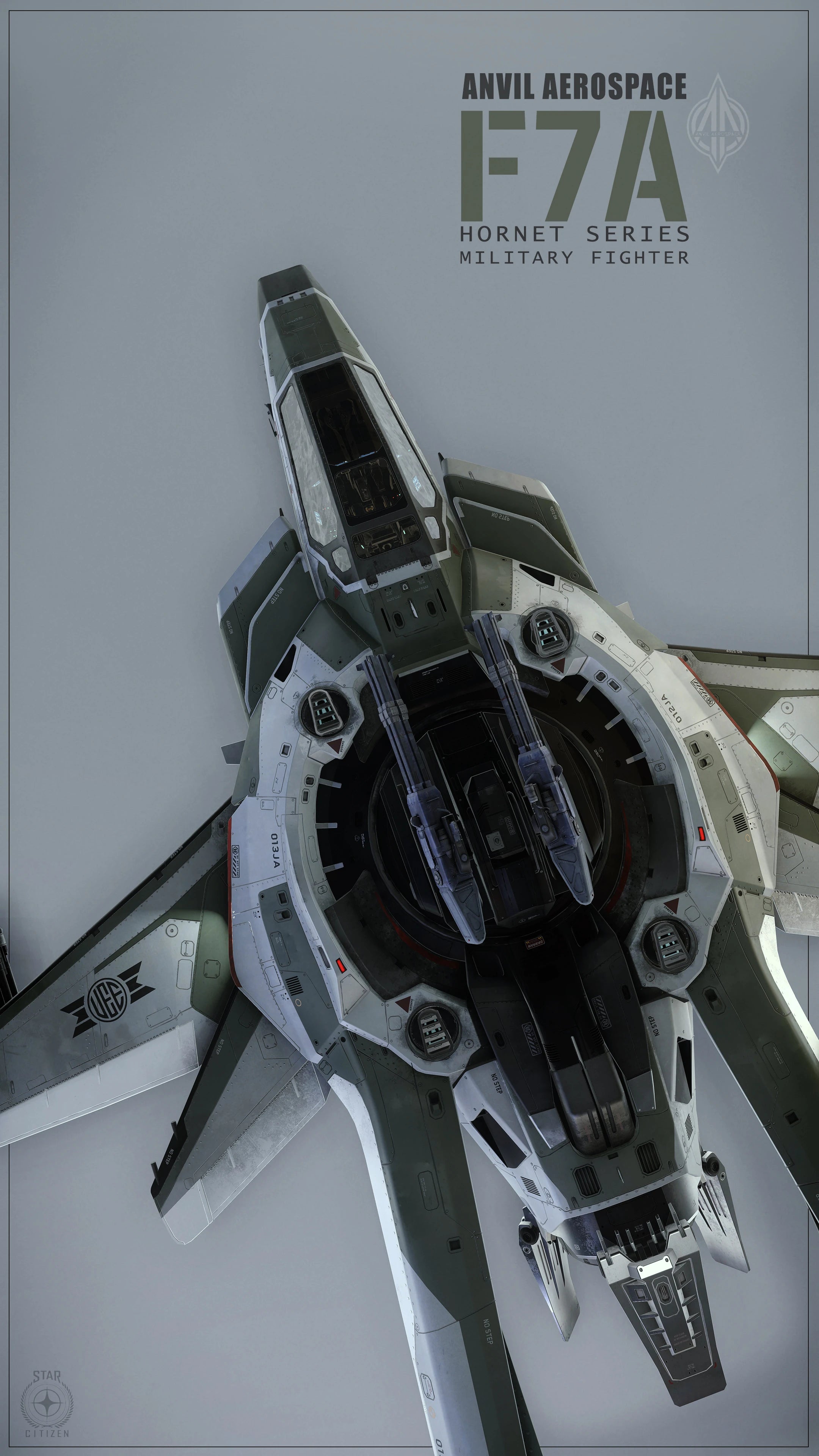 F7A Hornet MK II - Ships-f7amk2-top in Star Citizen