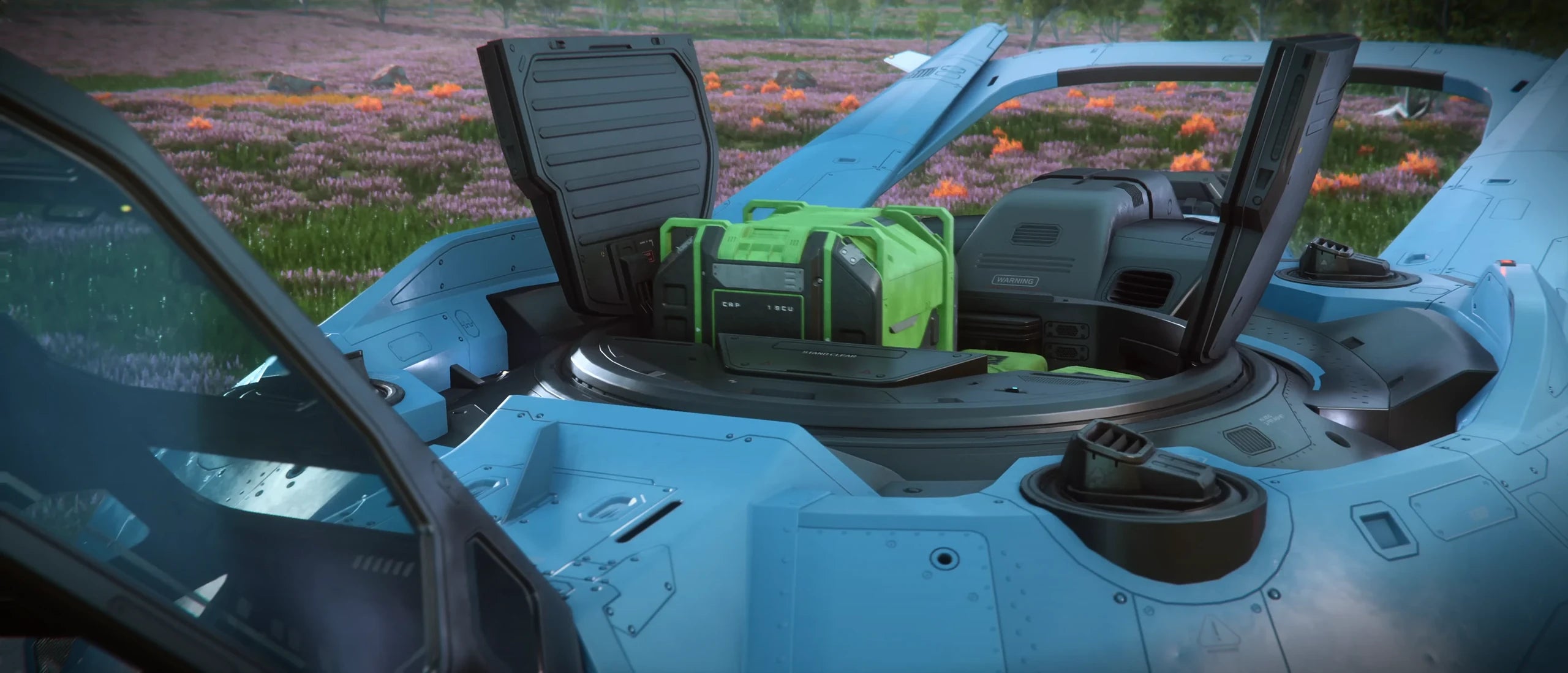 F7C Hornet MK II - F7C Hornet MkII trailer - Cargo in Star Citizen