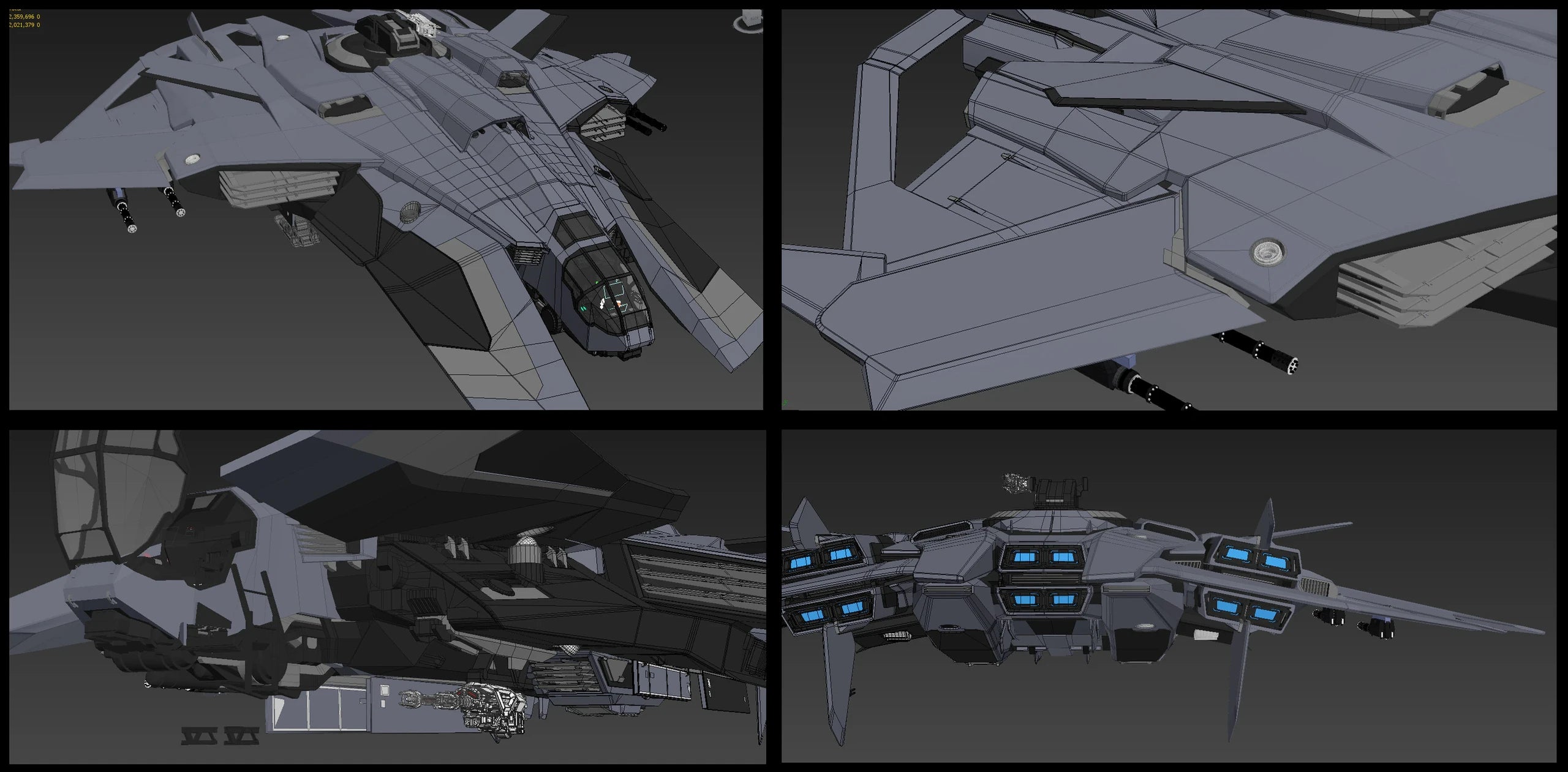 F8C Lightning - The greybox of F8 Lightning