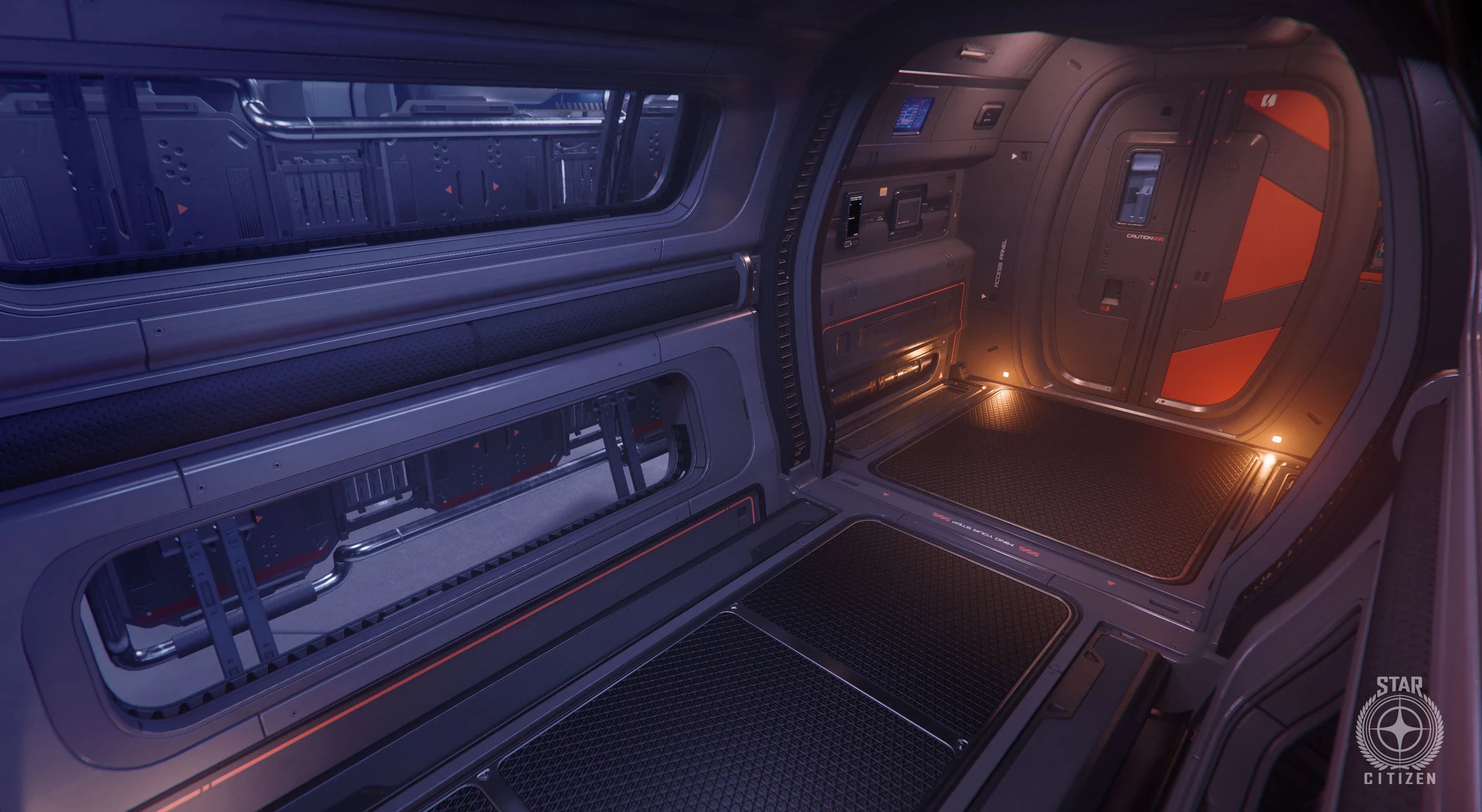 Fortune - internal corridor in Star Citizen