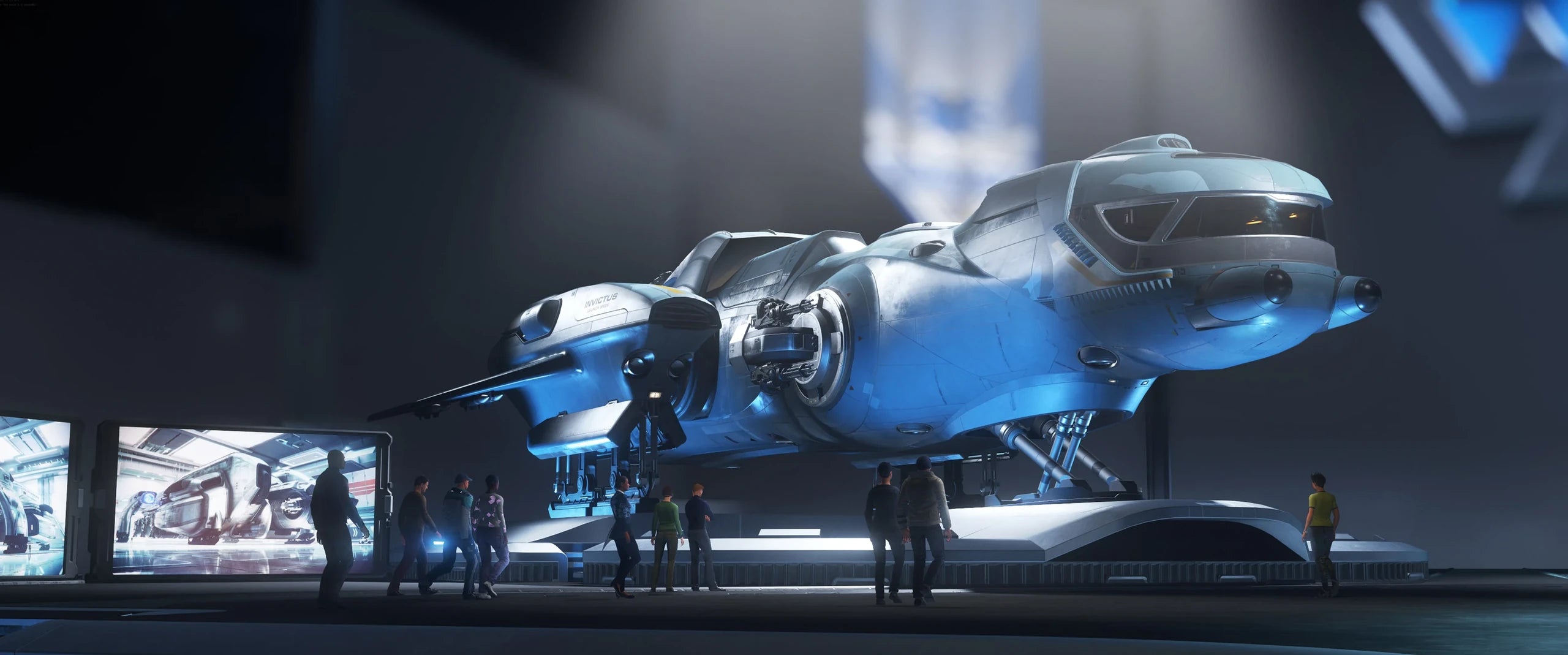 Freelancer - Invictus Launch Week MISC showfloor in Star Citizen