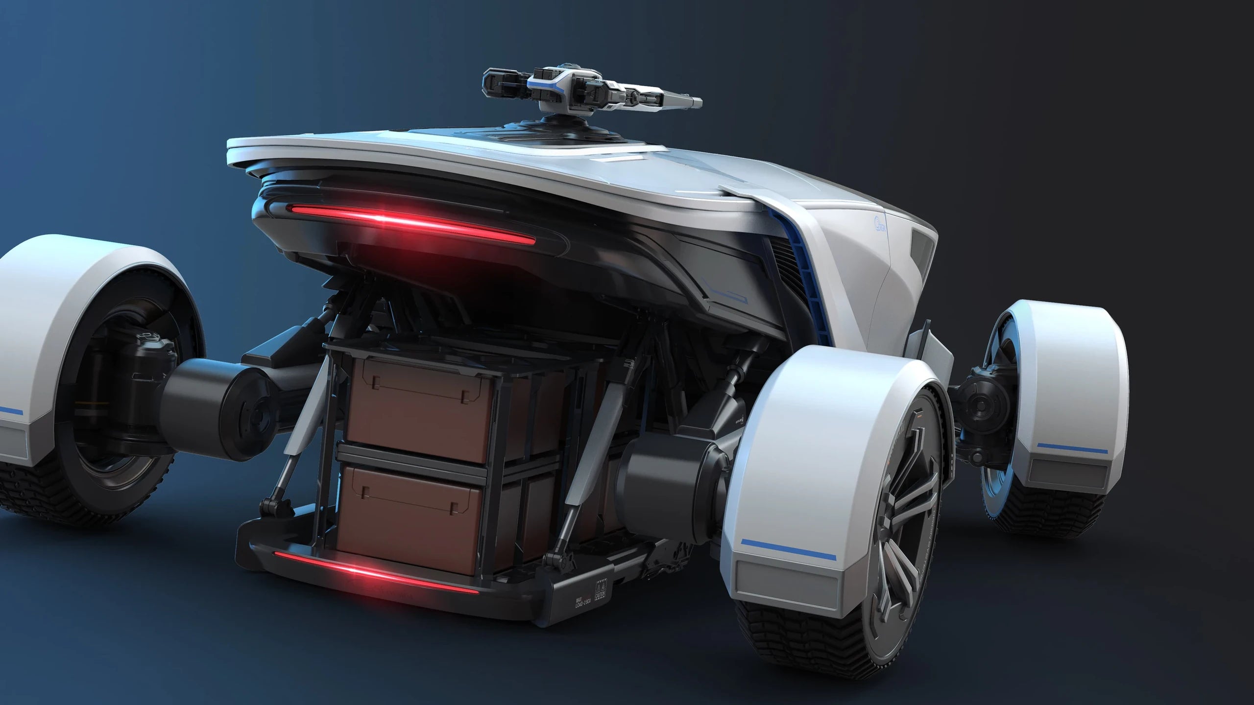 G12 - rear with cargo ramp down in Star Citizen