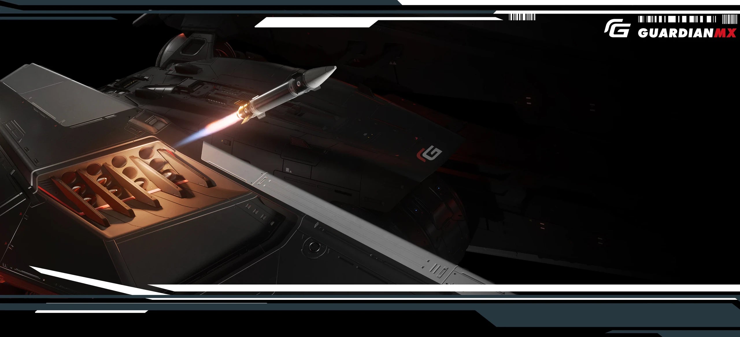 Guardian MX firing missile