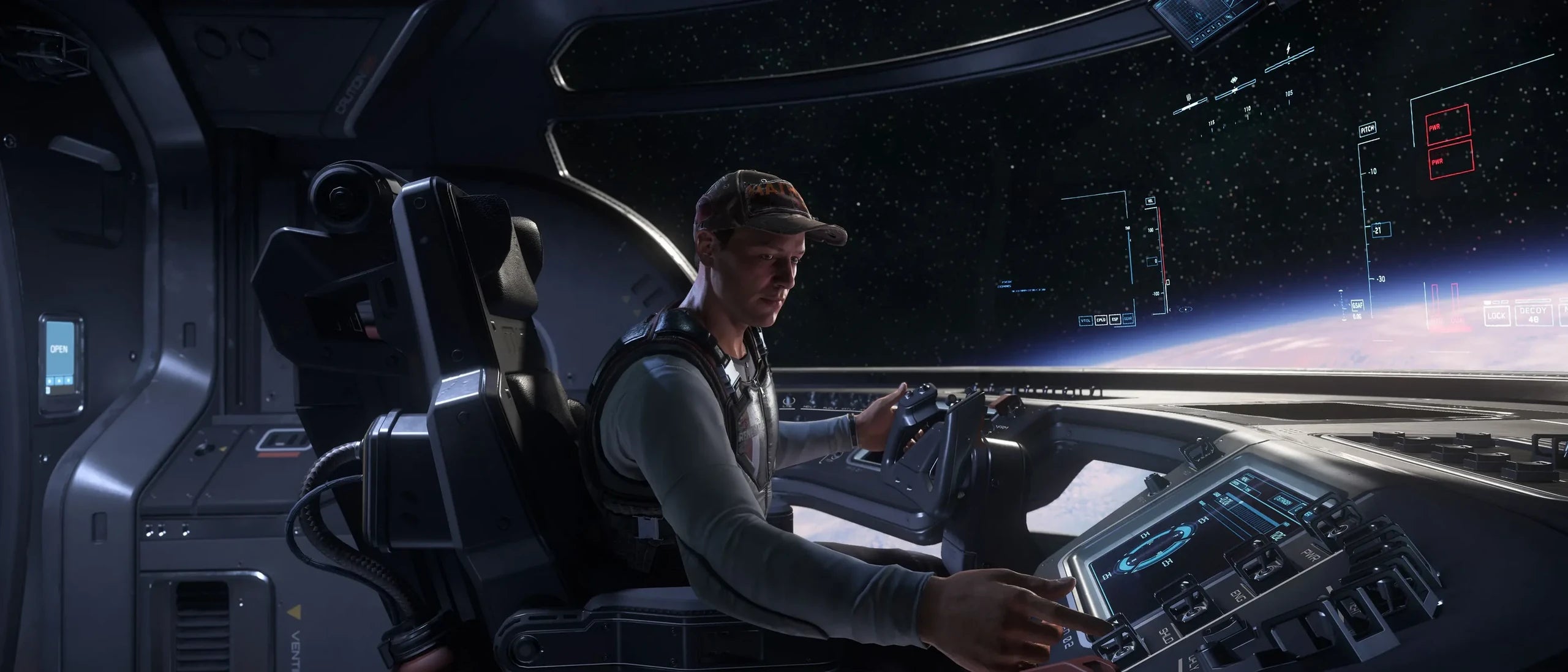 Hull A - Hull-A internal cockpit in Star Citizen