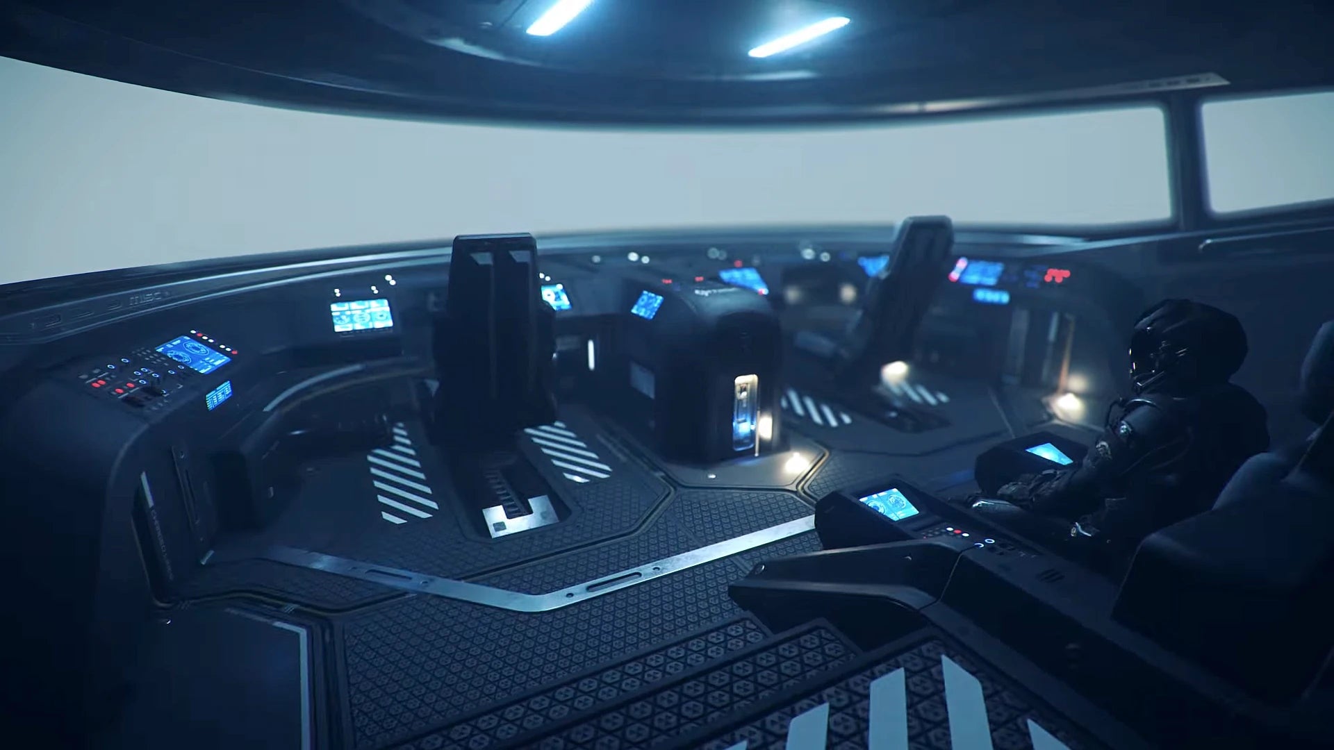 Hull C - Hull-C tractor beam operation room in Star Citizen