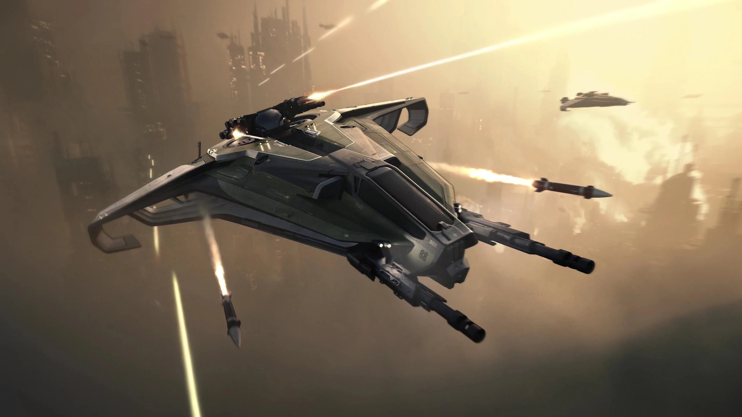 Hurricane Turret in Battle