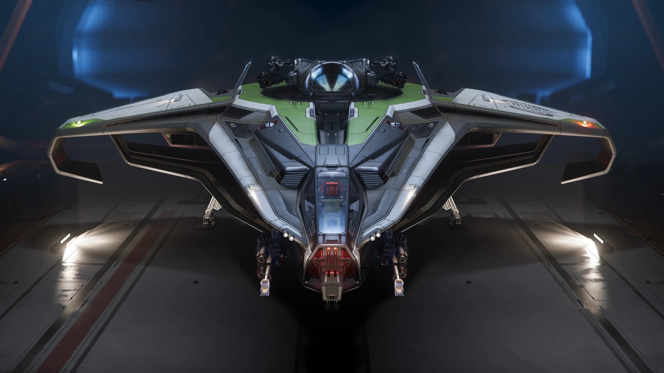 A landed Anvil Hurricane