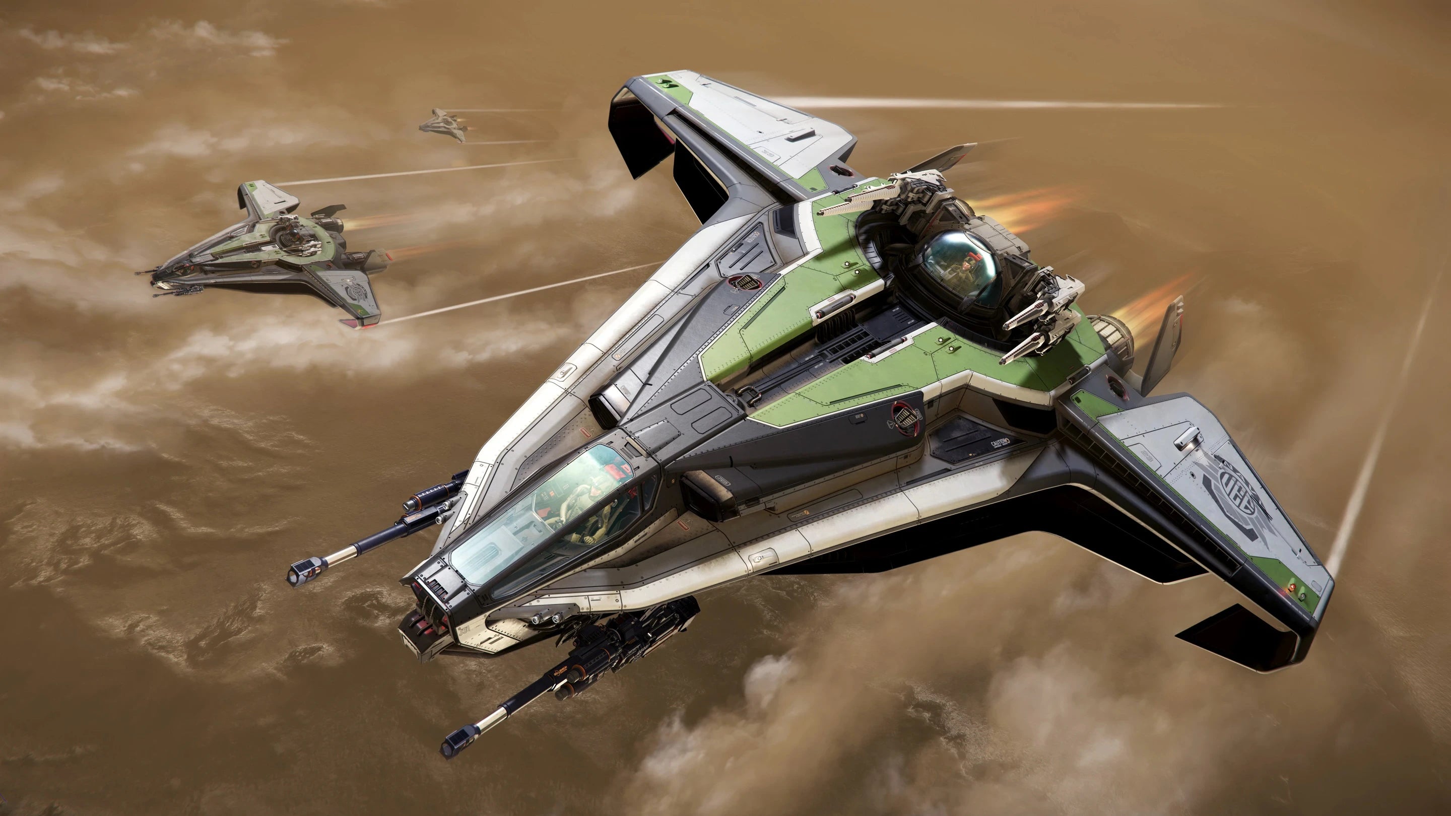 The Anvil Hurricane in formation