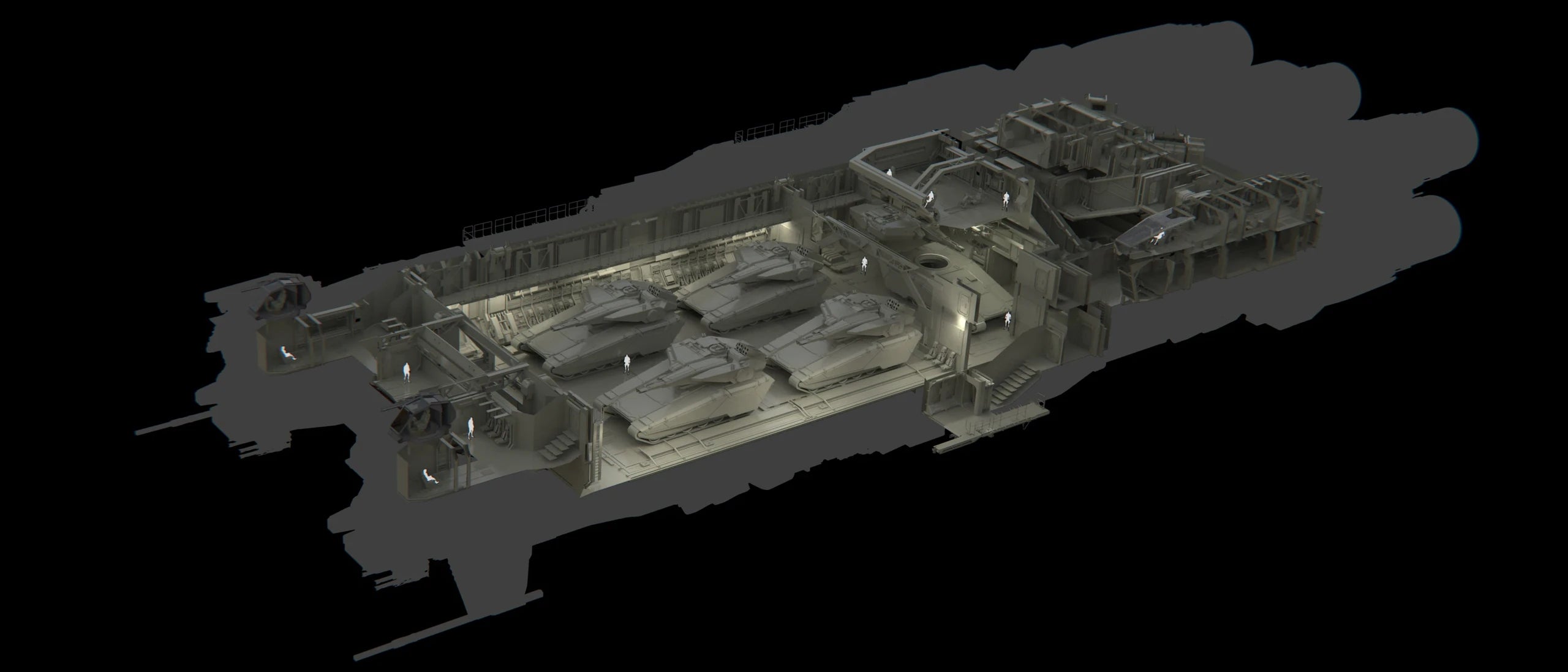 Ironclad Assault cutout with black BG - Isometric