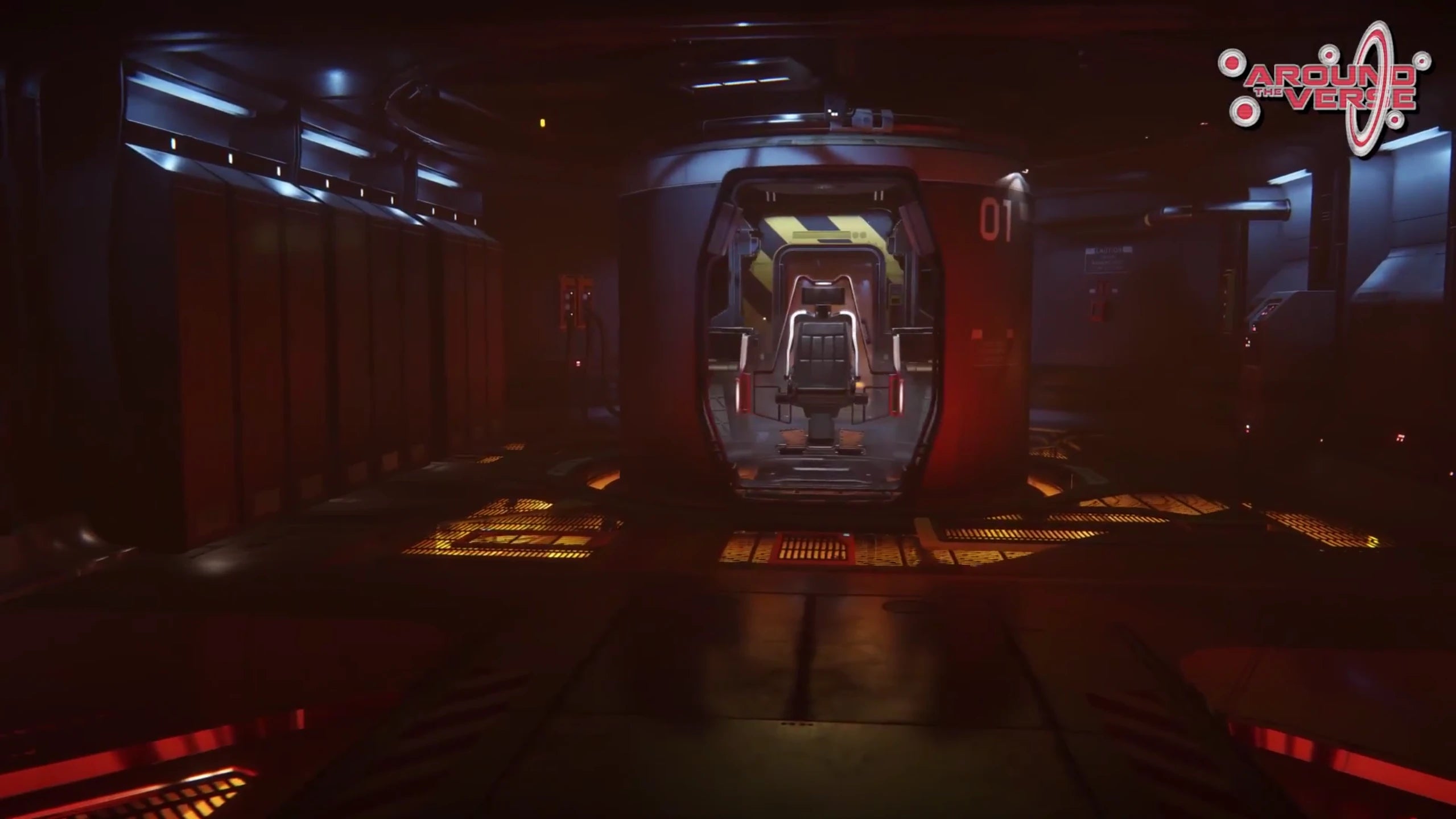 Javelin - The turret seat of Aegis Javelin in Star Citizen
