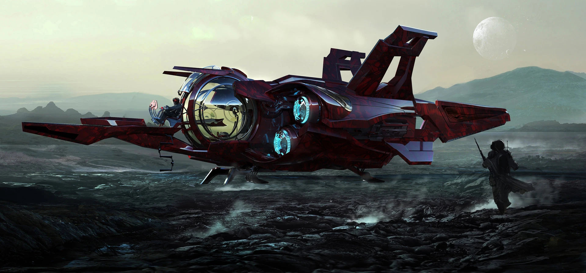 Star Citizen Khartu-al landed