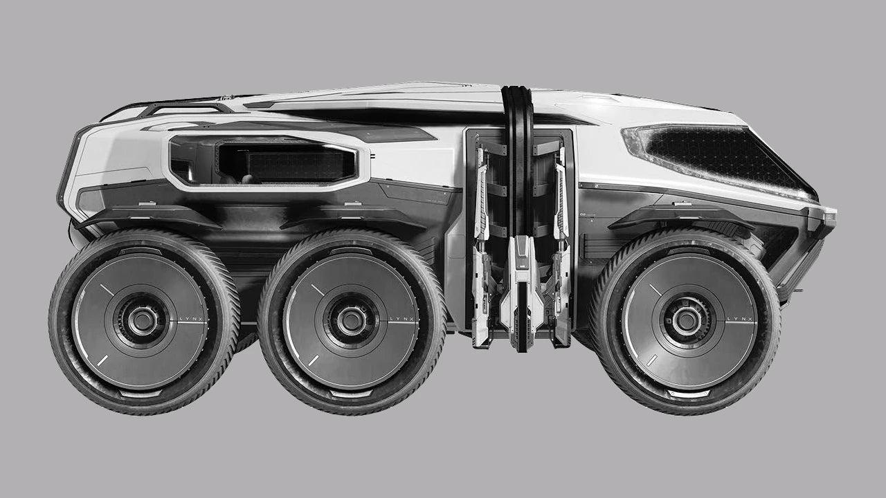 Lynx Rover - Lynx 3D concept - Right side in Star Citizen