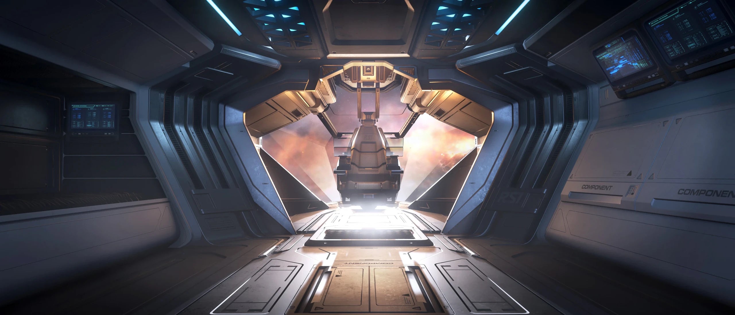 Mantis - interior - looking forward in Star Citizen