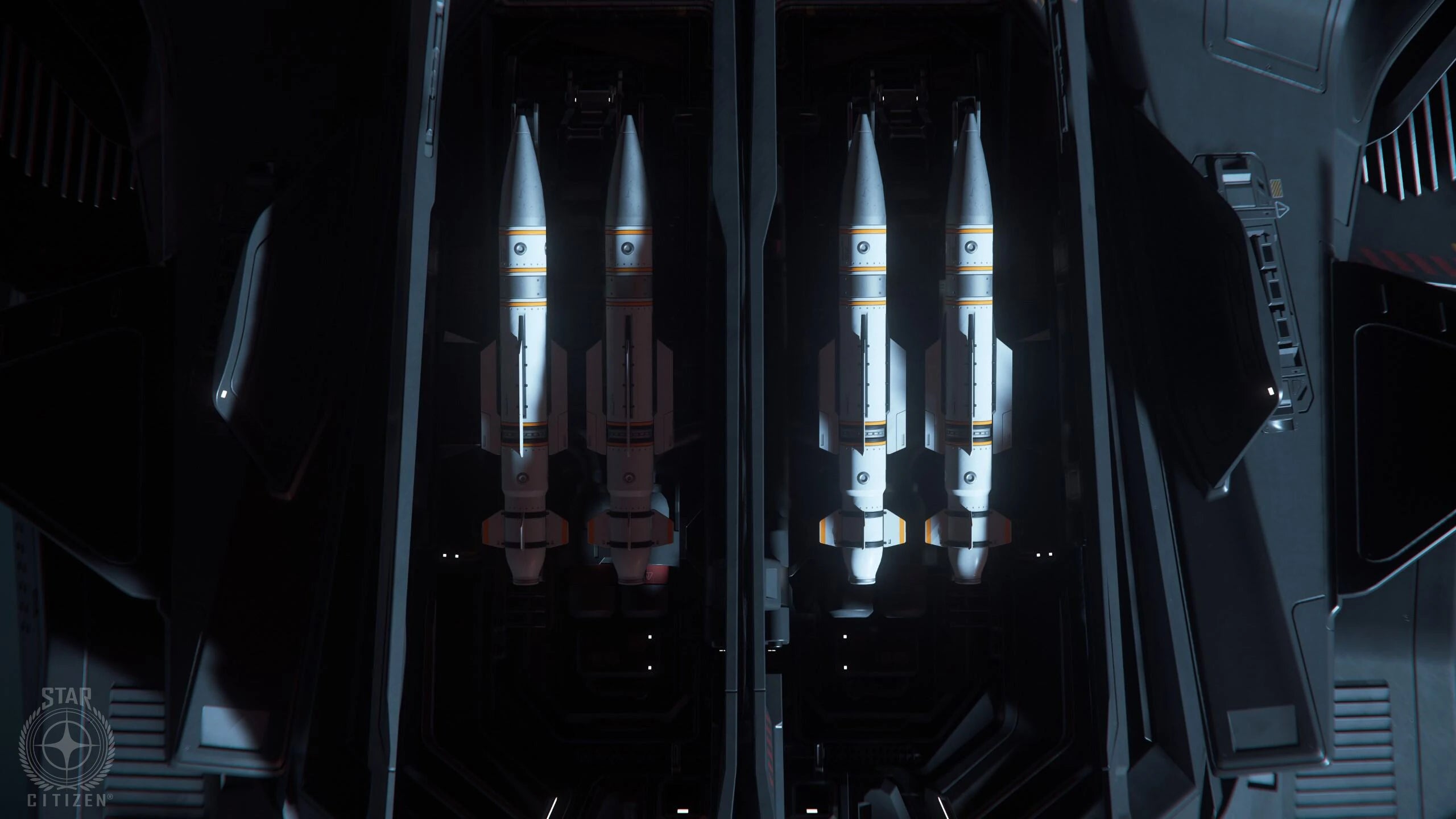 Meteor - missile racks closeup in Star Citizen