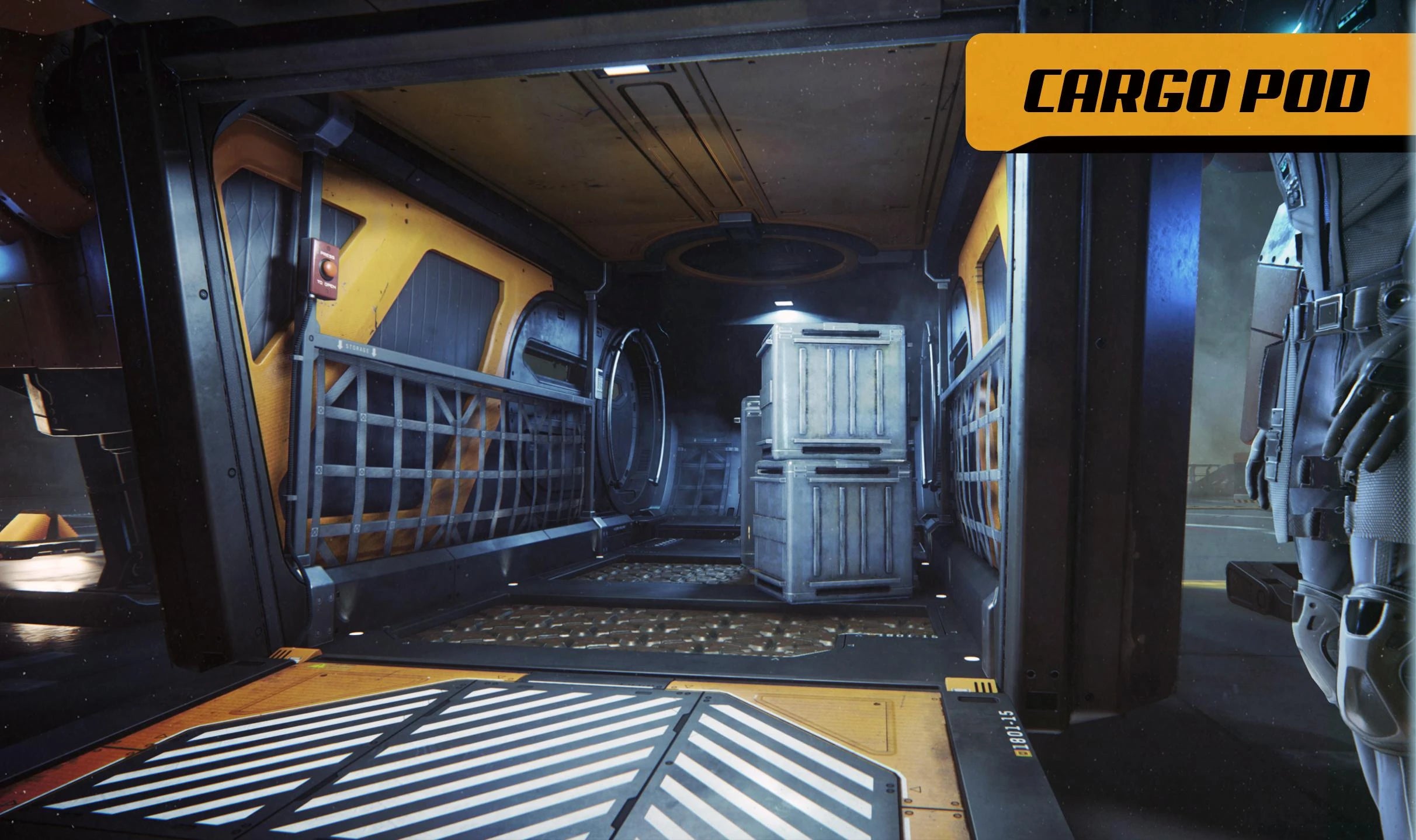 MPUV Cargo - MPUV 1C - Cargo Pod rear in Star Citizen
