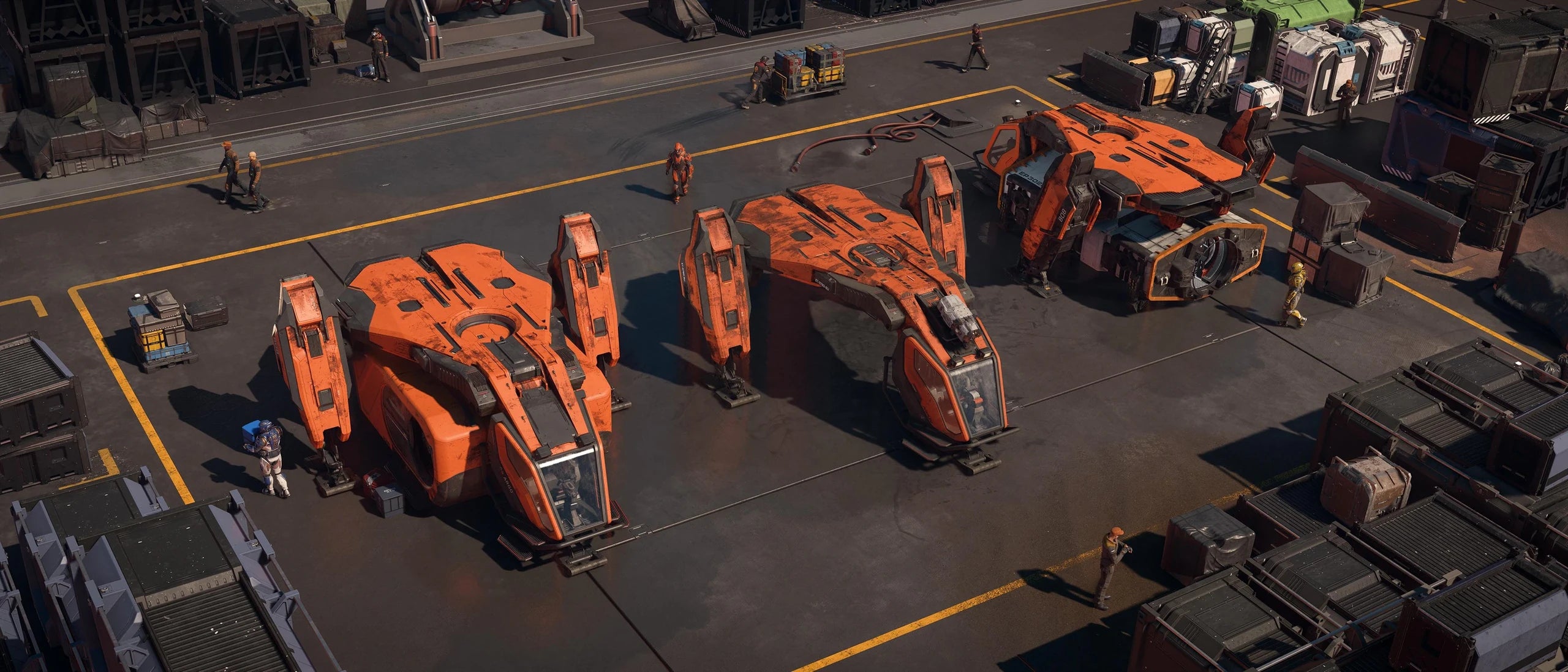 MPUV Personnel - MPUV-1T landed with 1C and 1P in Star Citizen