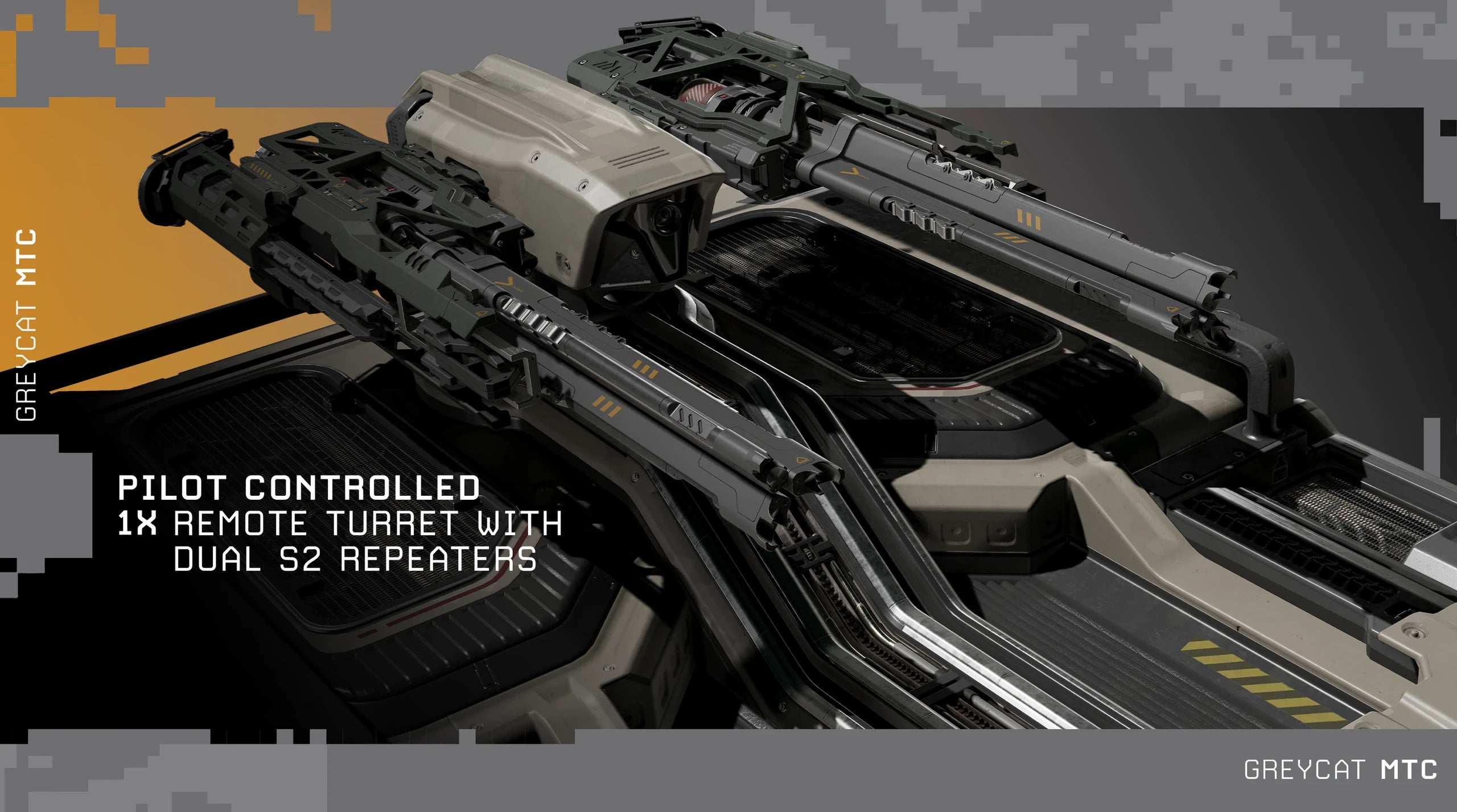 MTC - turret closeup in Star Citizen