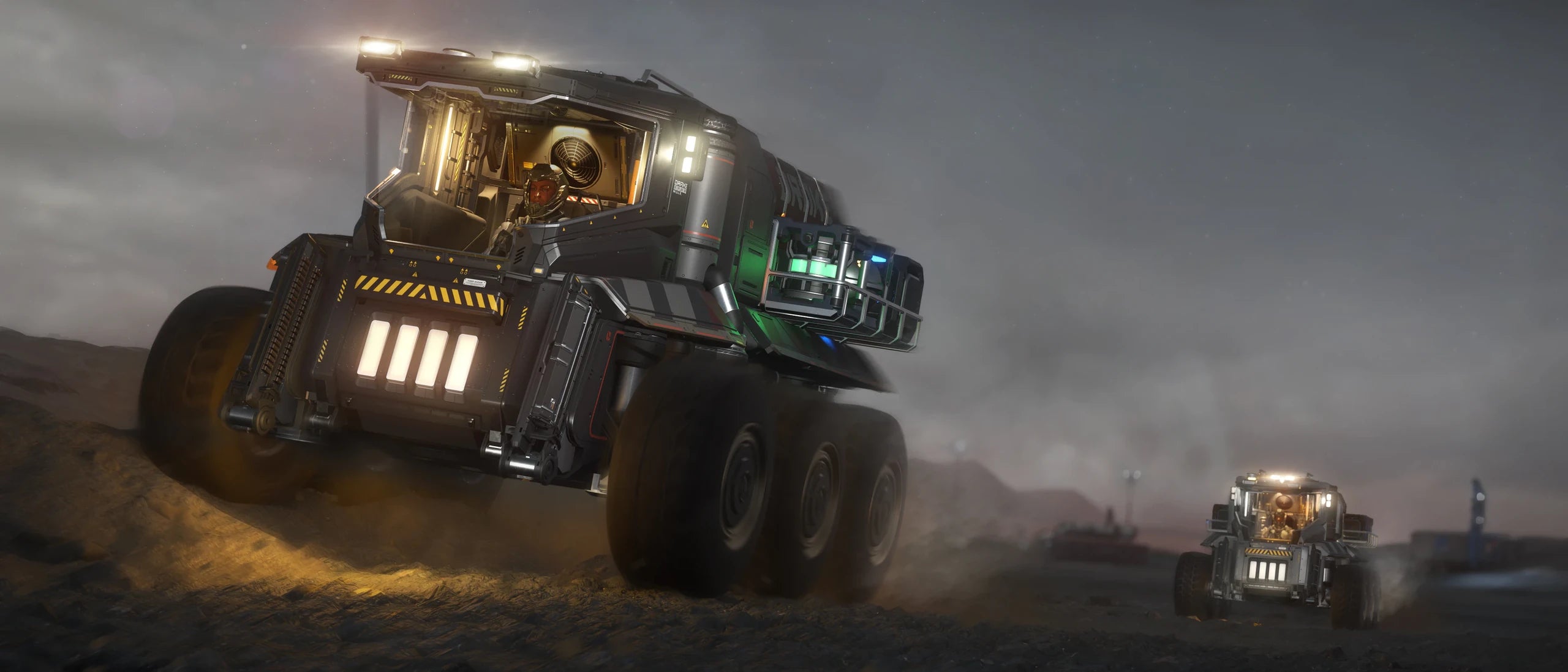 Mule - driving in Star Citizen
