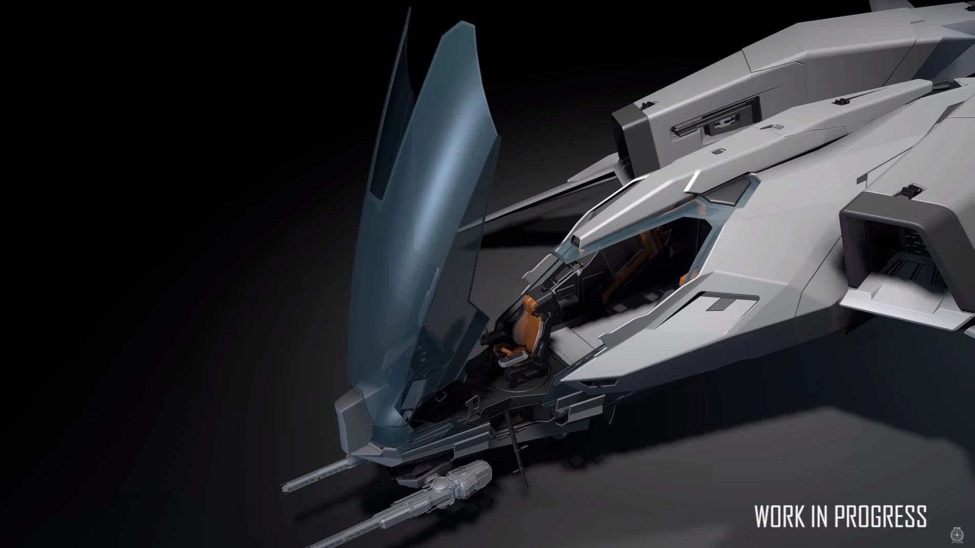 Mustang Alpha - The cockpit of the reworked Mustang Alpha in Star Citizen
